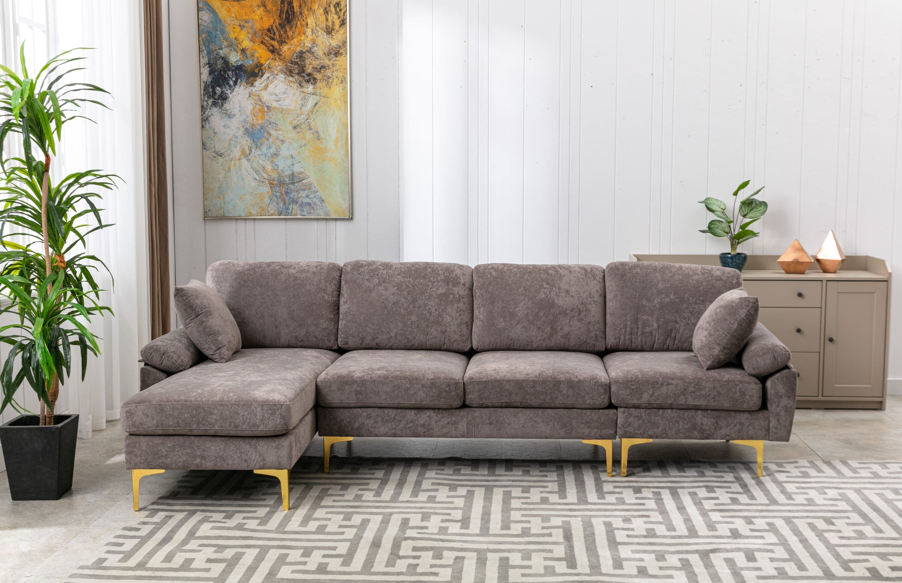 COOLMORE Accent sofa /Living room sofa sectional  sofa