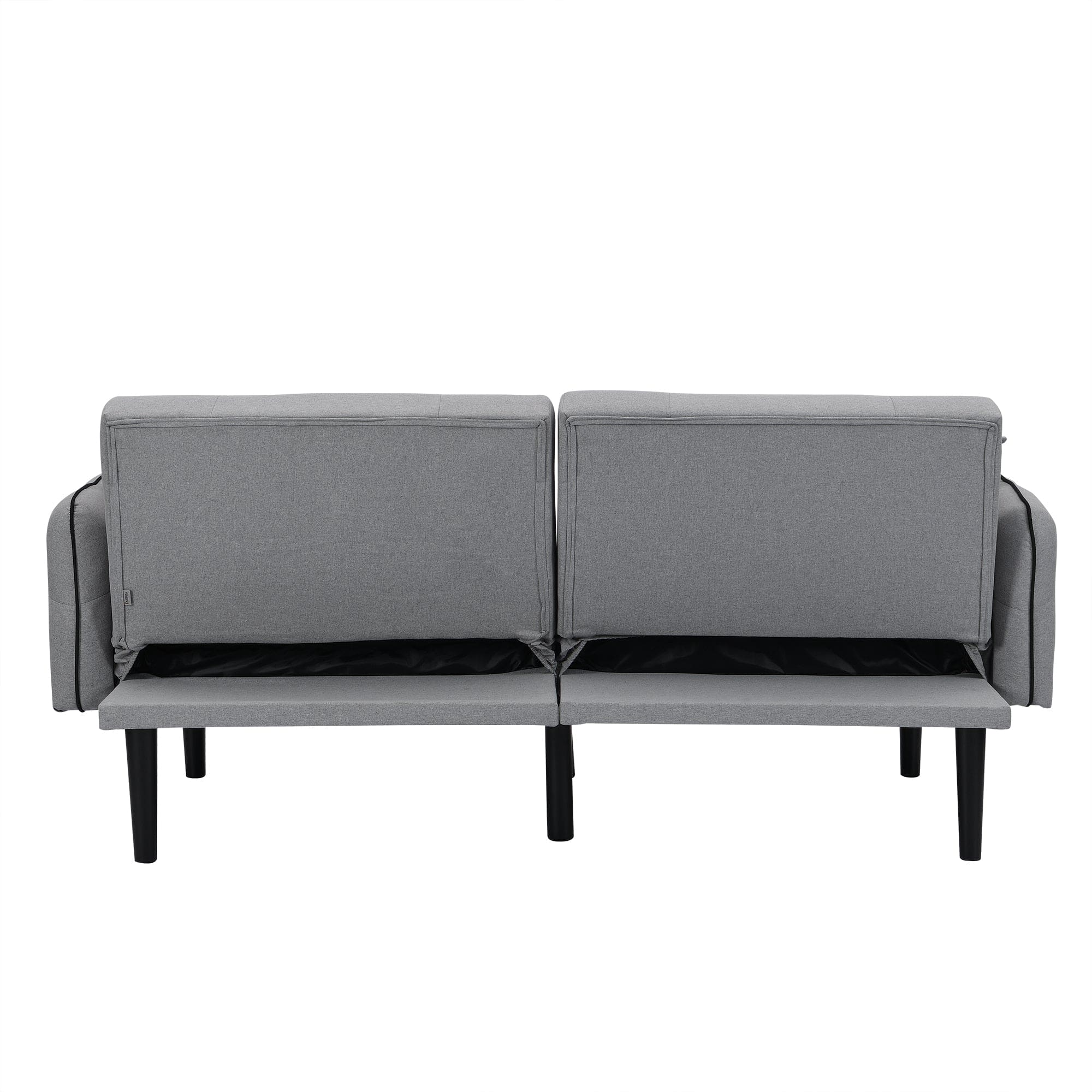 Folding Ottoman Sofa Bed with stereo (Gray)