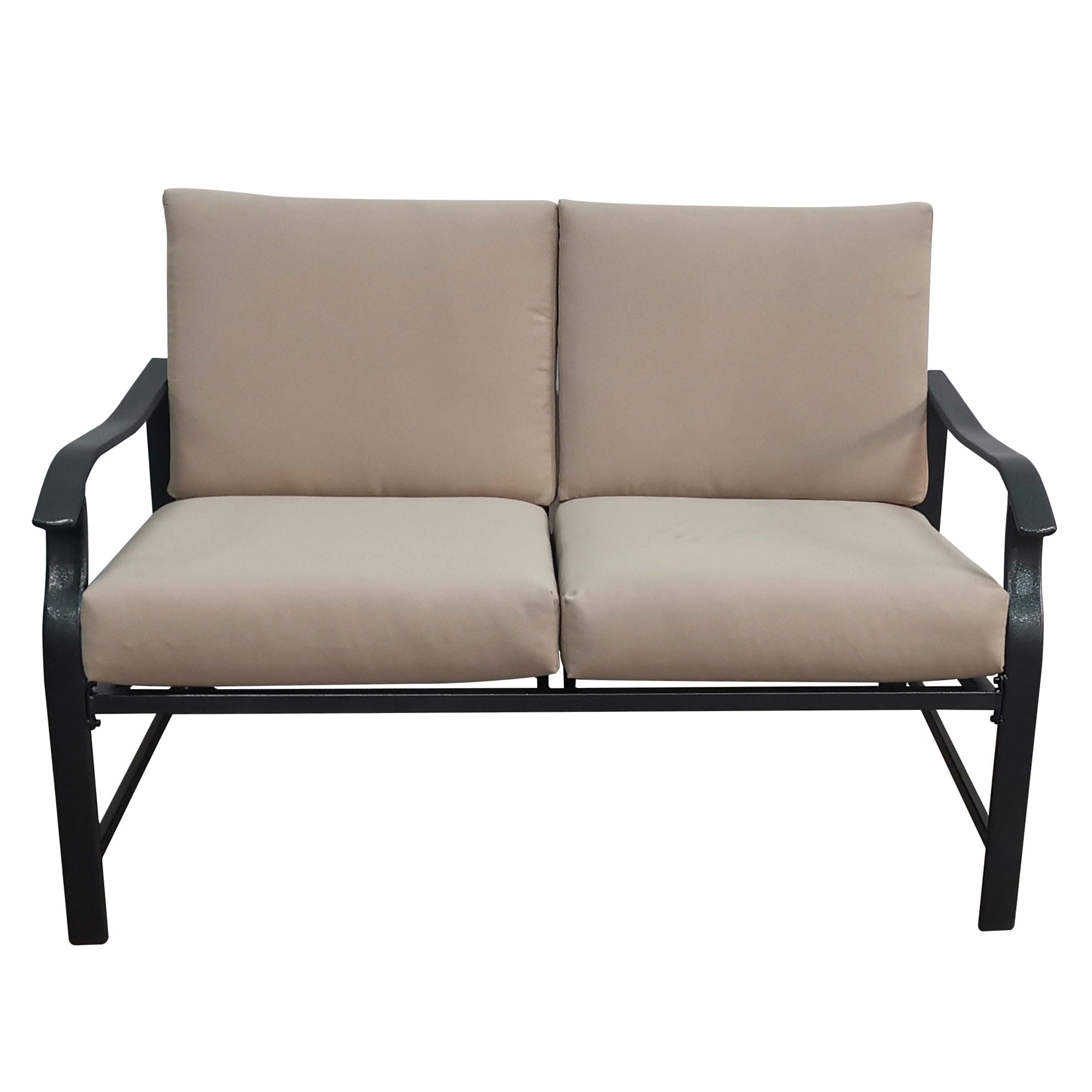 LOVESEAT AND  TABLE Schwarz B