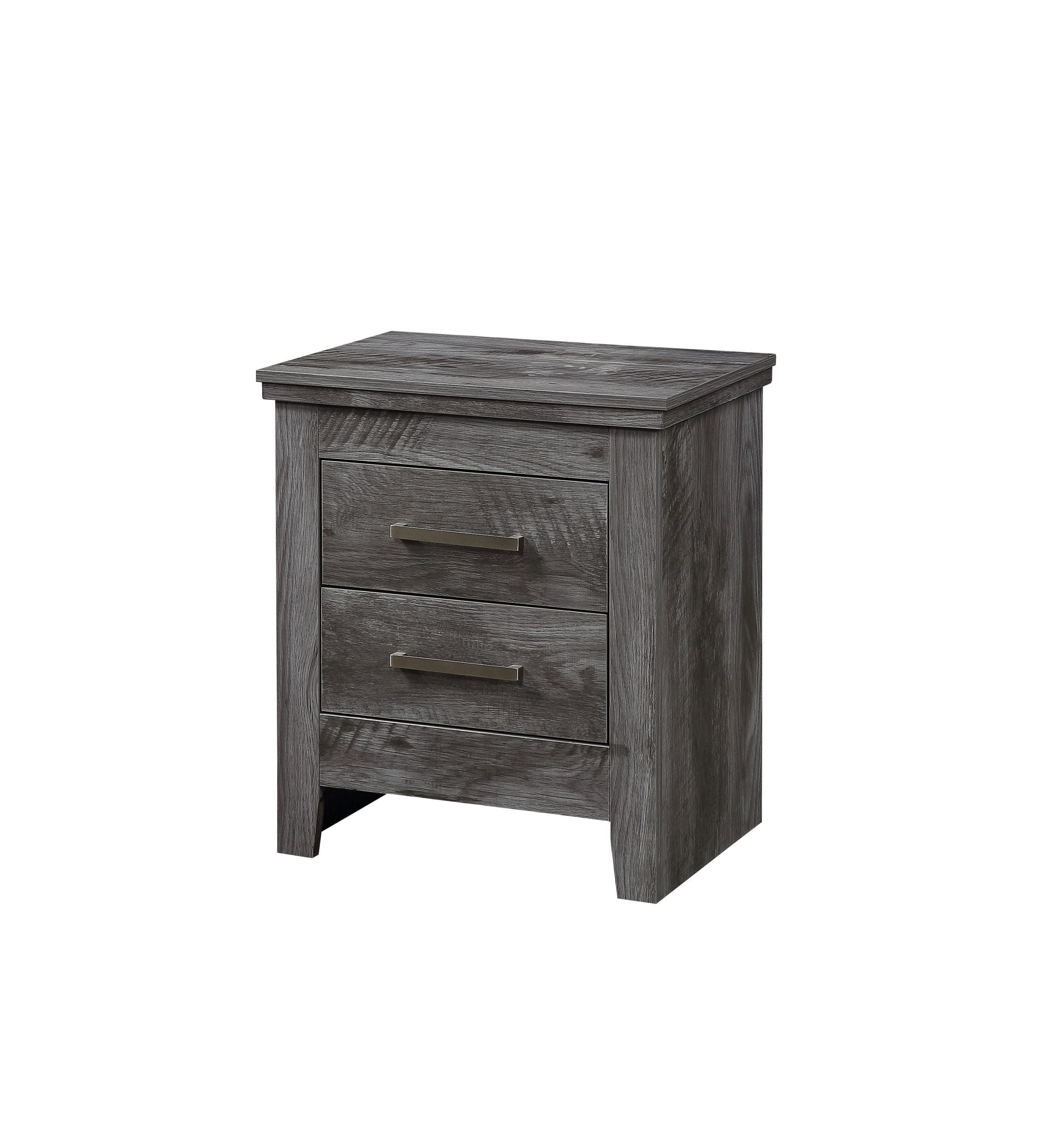 ACME Vidalia Nightstand, Rustic Gray Oak 27323