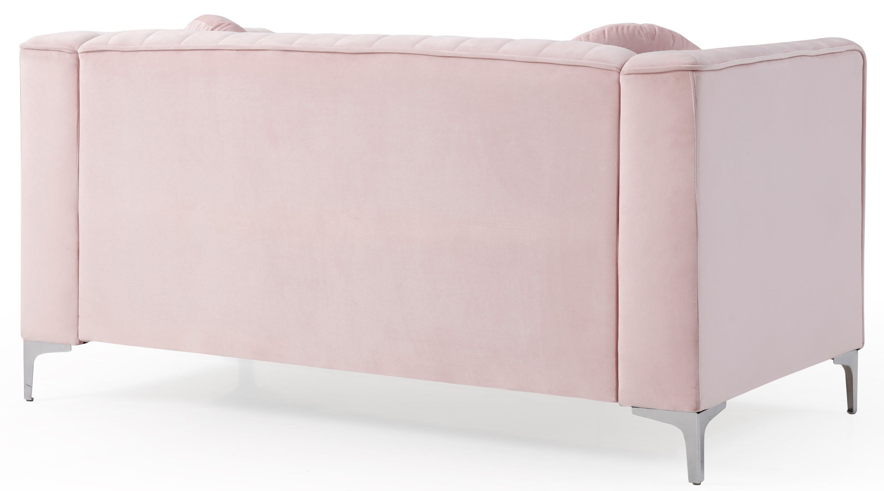 Glory Furniture Delray G794A-L Loveseat ( 2 Boxes ) , PINK