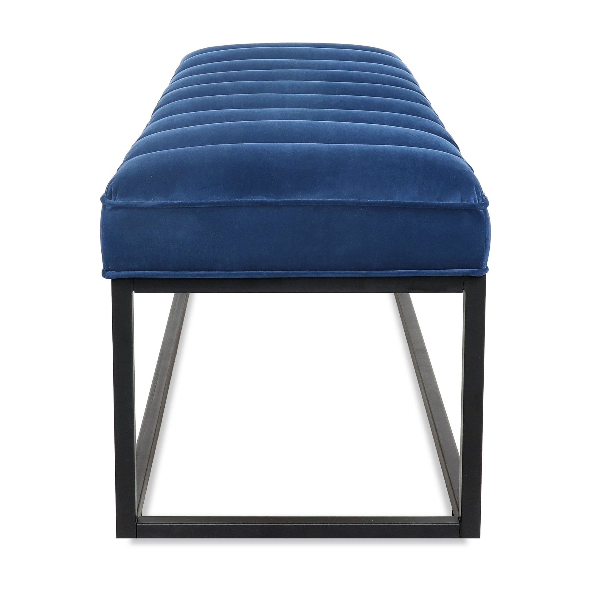 Metal Base Upholstered Bench for Bedroom for Entryway