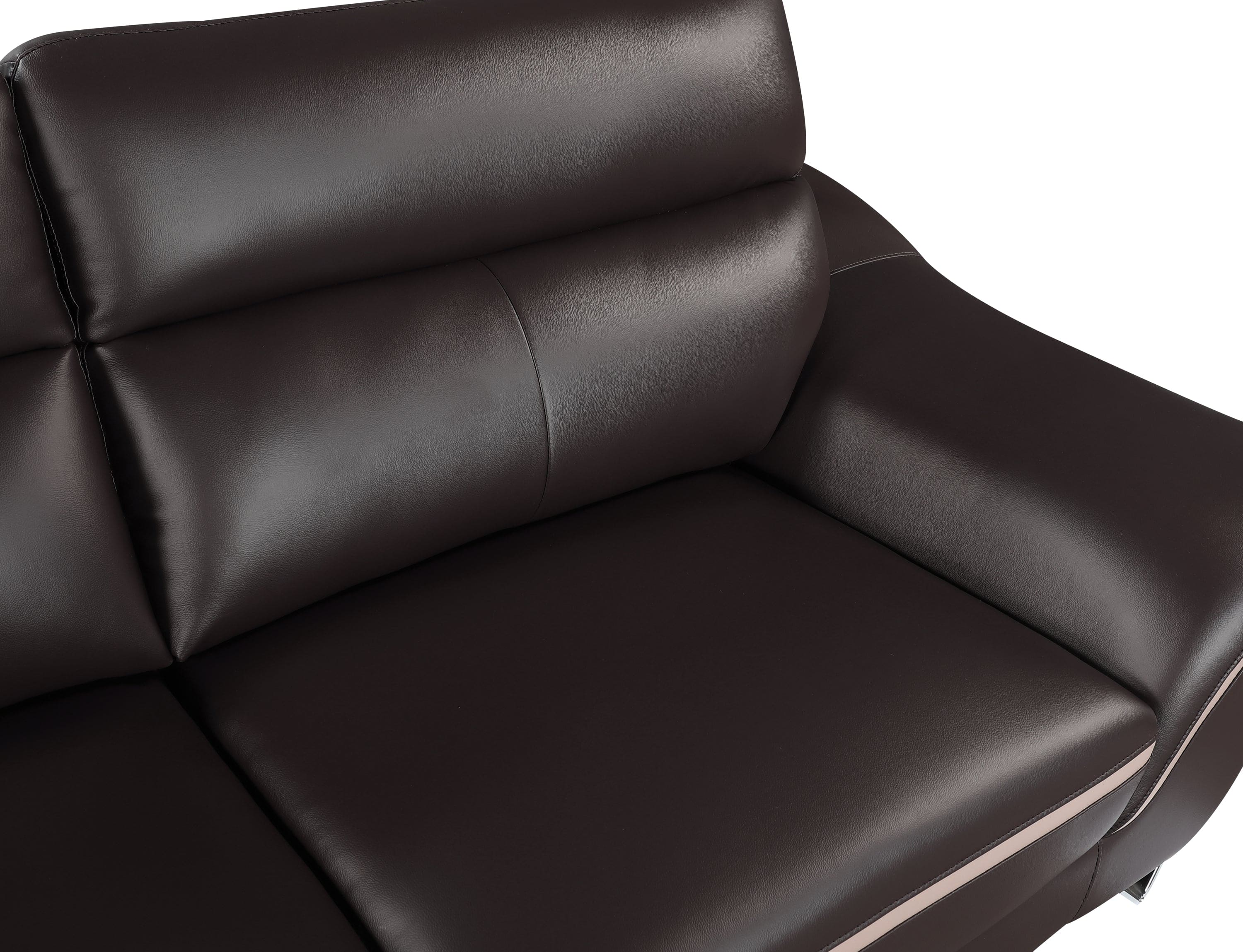 Genuine Leather Loveseat