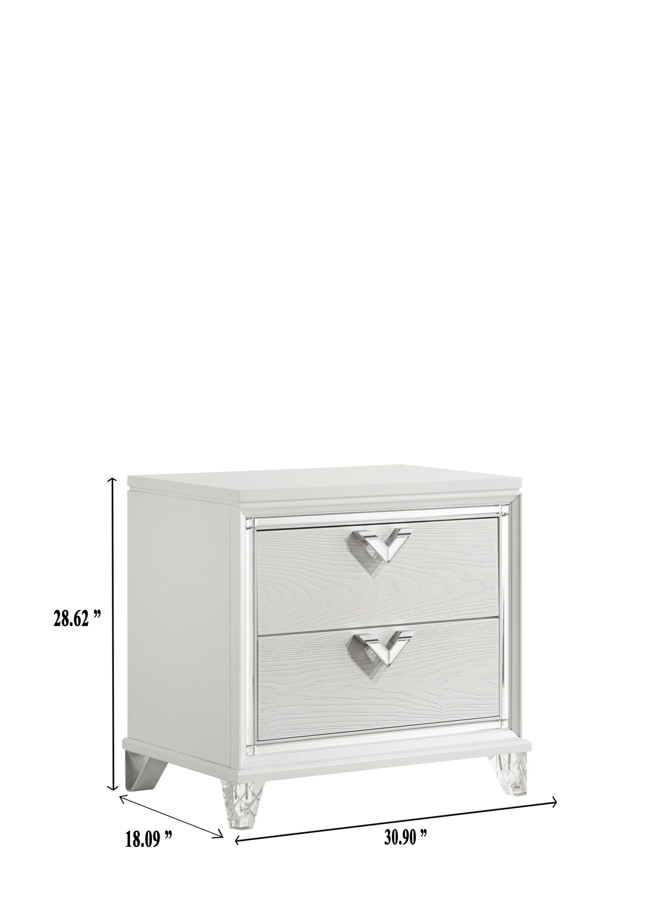 Prism Night stand white