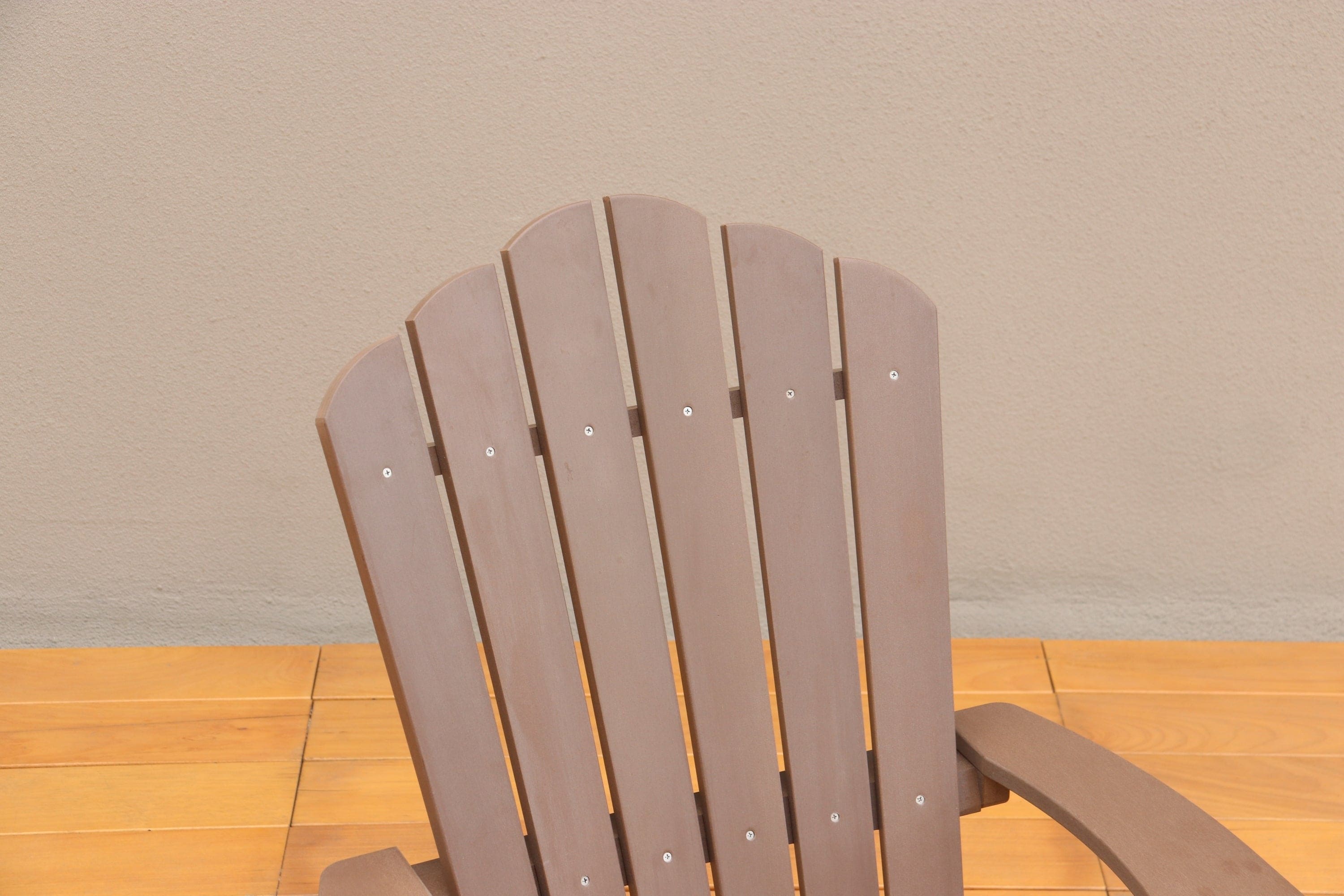 Polystyrene Adirondack Chair - Brown