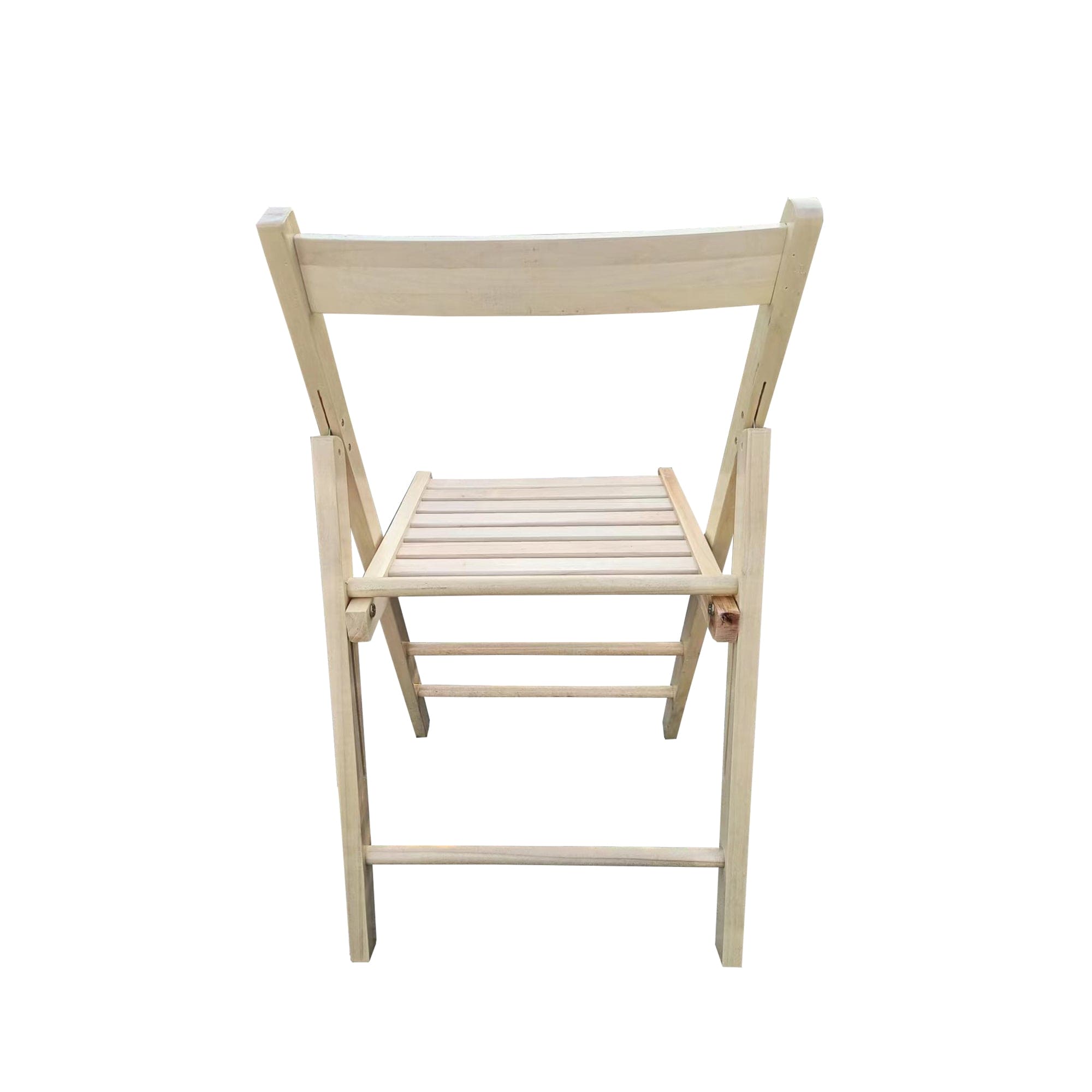 FOLDING CHAIR-2/S, FOLDABLE STYLE -NATURAL