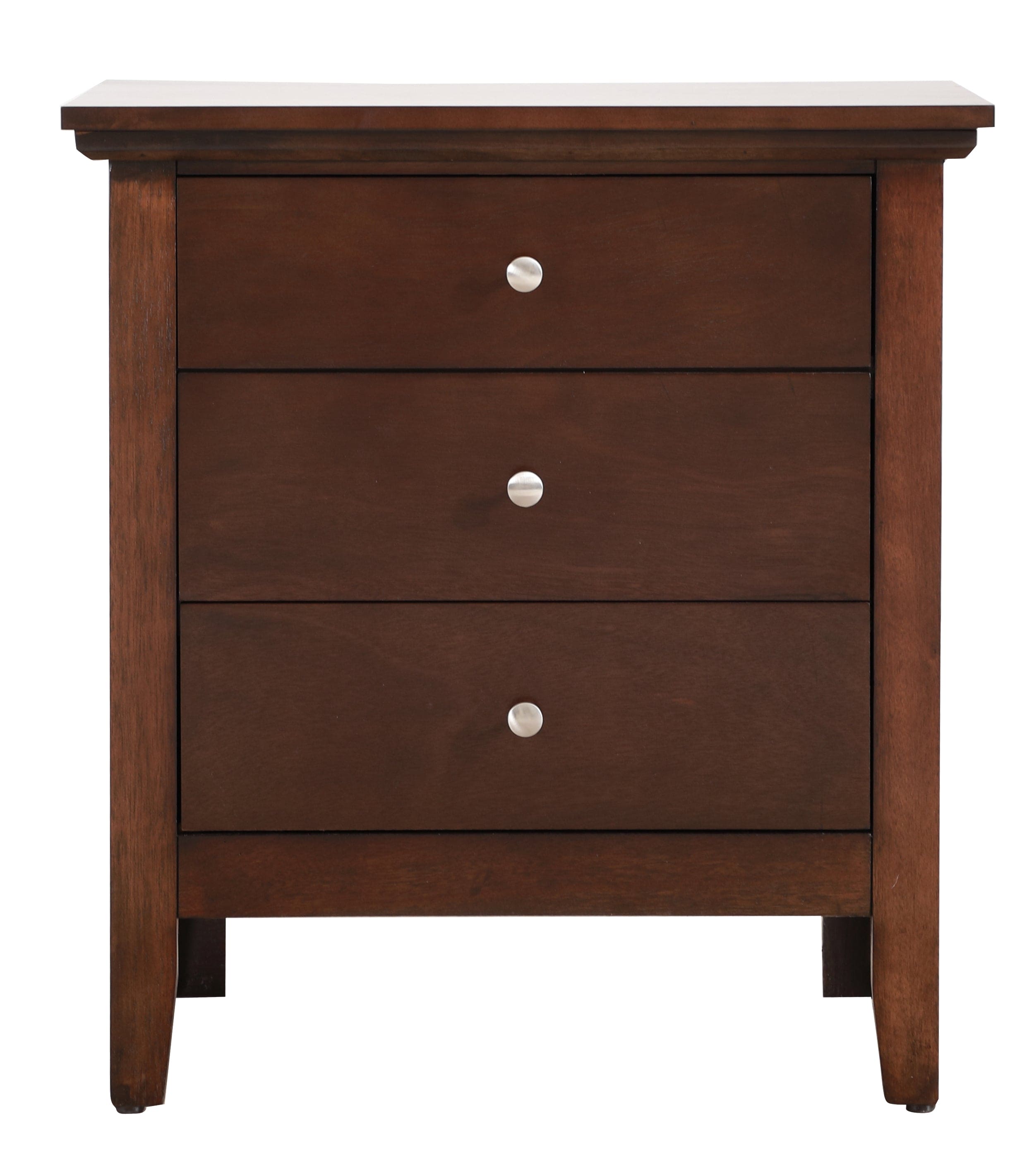 Glory Furniture Hammond G5425-N 3 Drawer Nightstand , Cappuccino