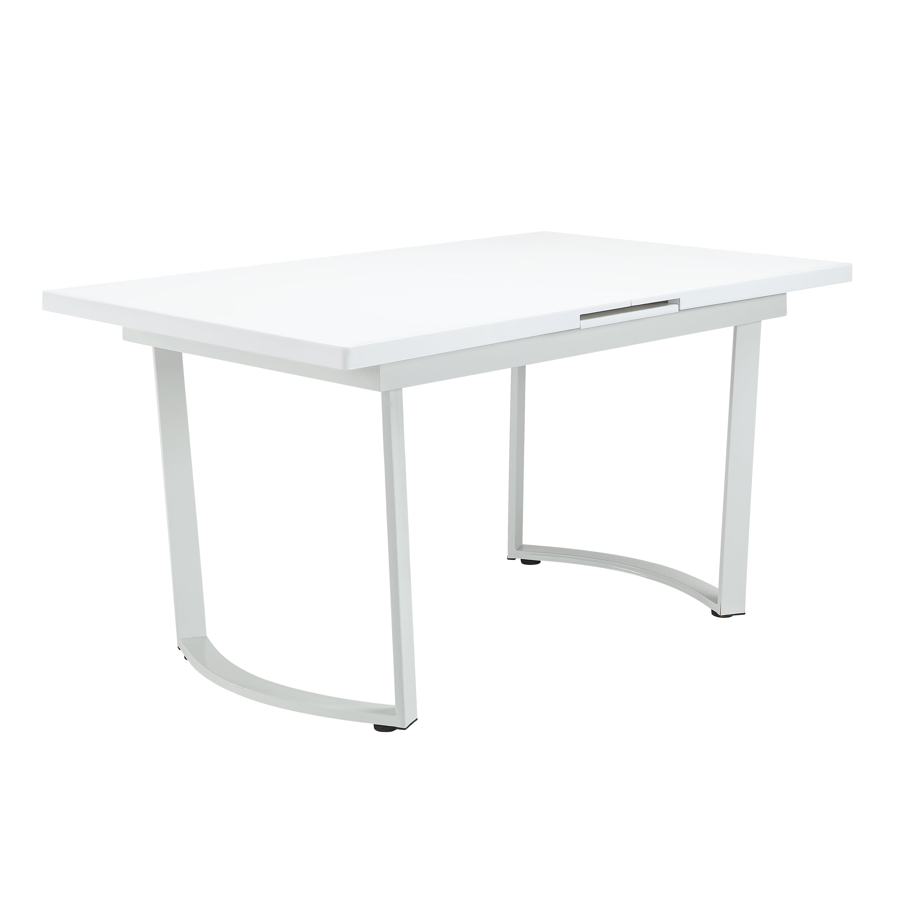 ACME Palton Dining Table, High Gloss White Finish DN00732