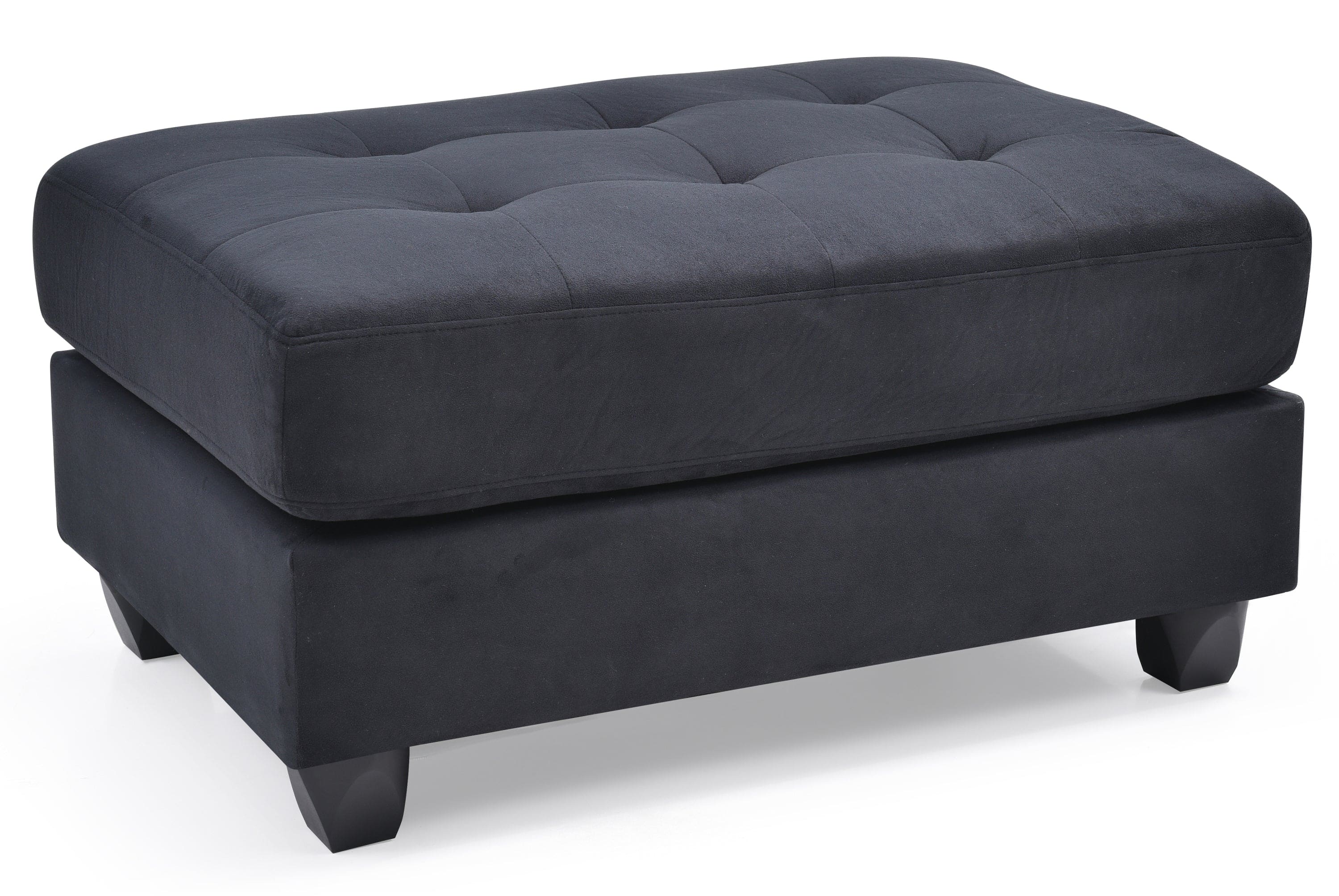 Glory Furniture Malone G635-O Ottoman , BLACK