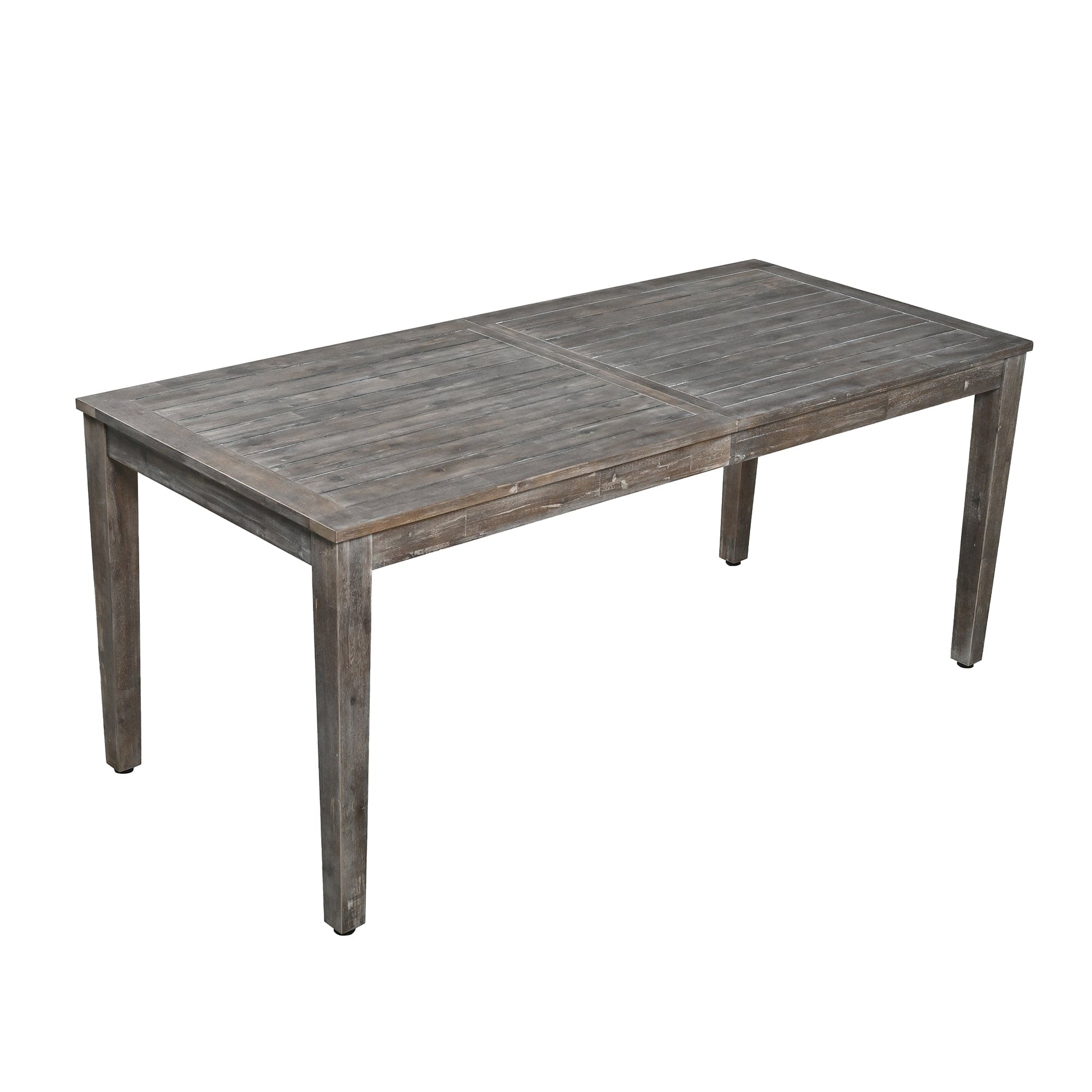 U_Style  Acacia Wood Outdoor Dining Table And Chairs Suitable For Patio, Balcony Or Backyard