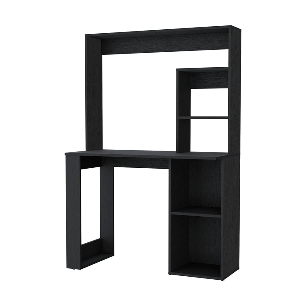 Desk Ryndon, Hutch, Black Wengue Finish