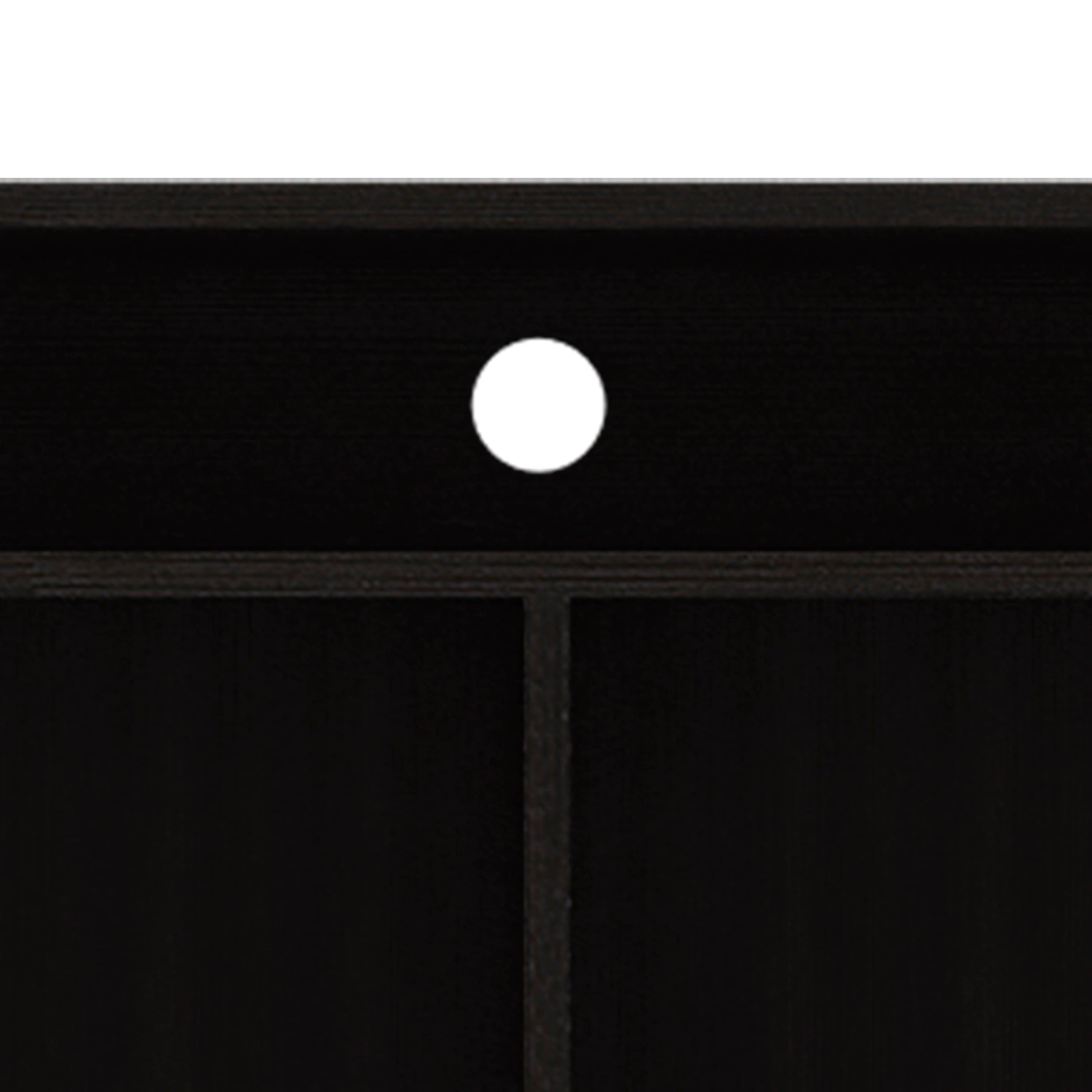 Tv Stand for TV´s up 60" Tucson, Four Shelves, Black Wengue Finish