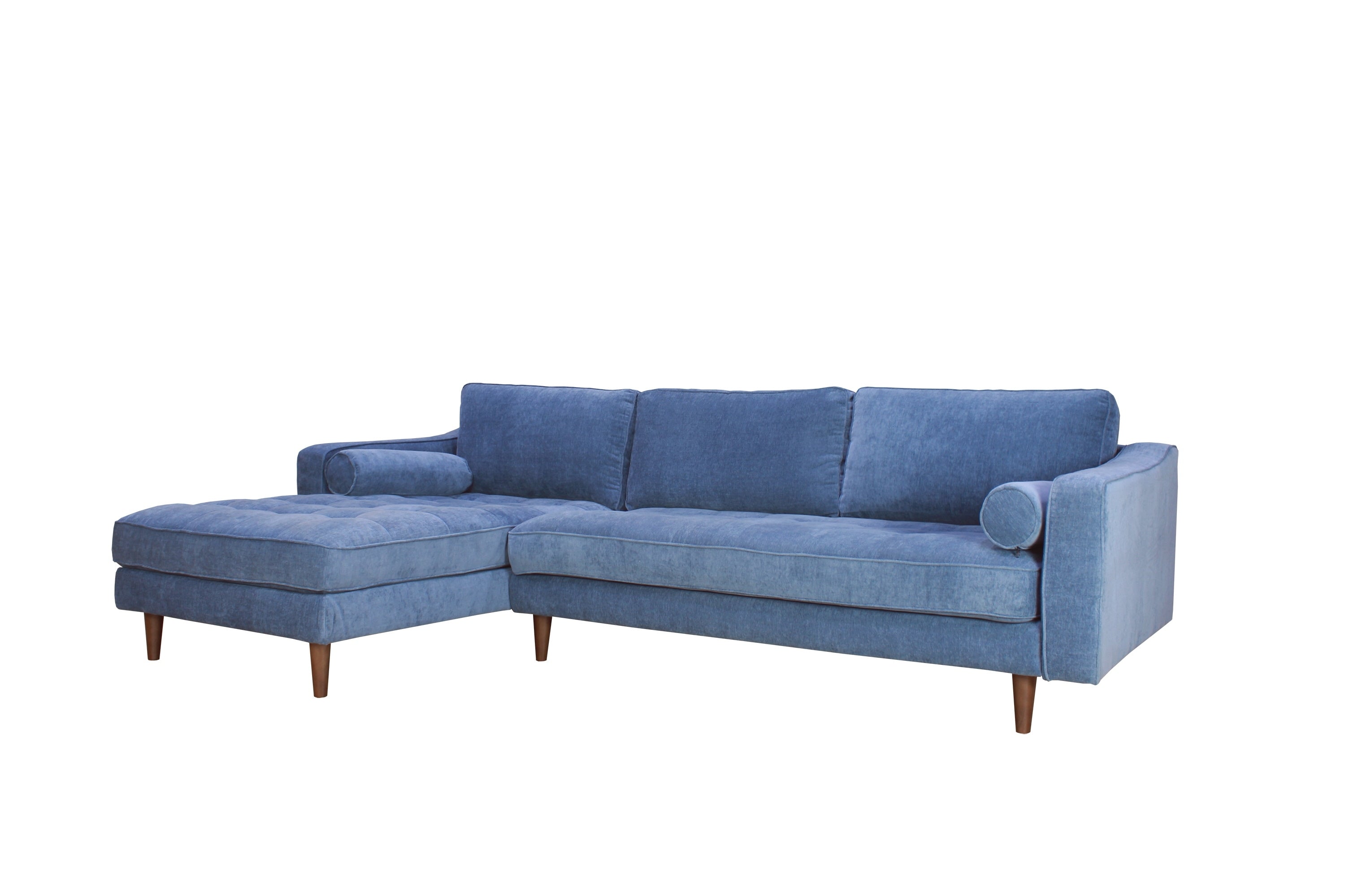 ANDERSON LAF SECTIONAL - DENIM BLUE