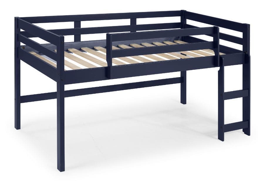 ACME Lara Twin Loft Bed, Navy Blue Finish 38260