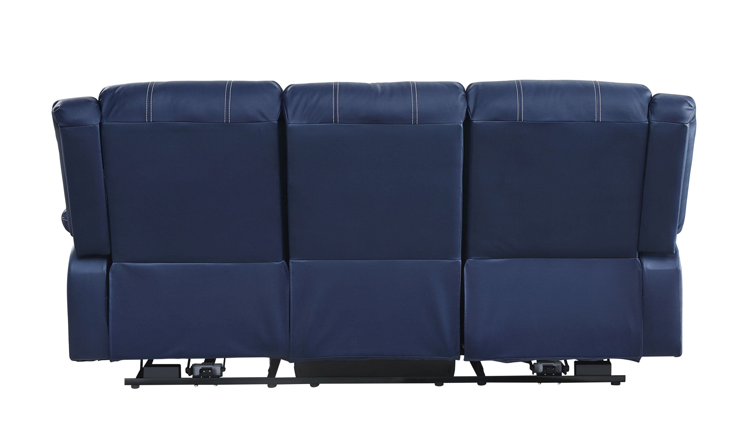 ACME Zuriel Power Motion Sofa, Blue PU 54615