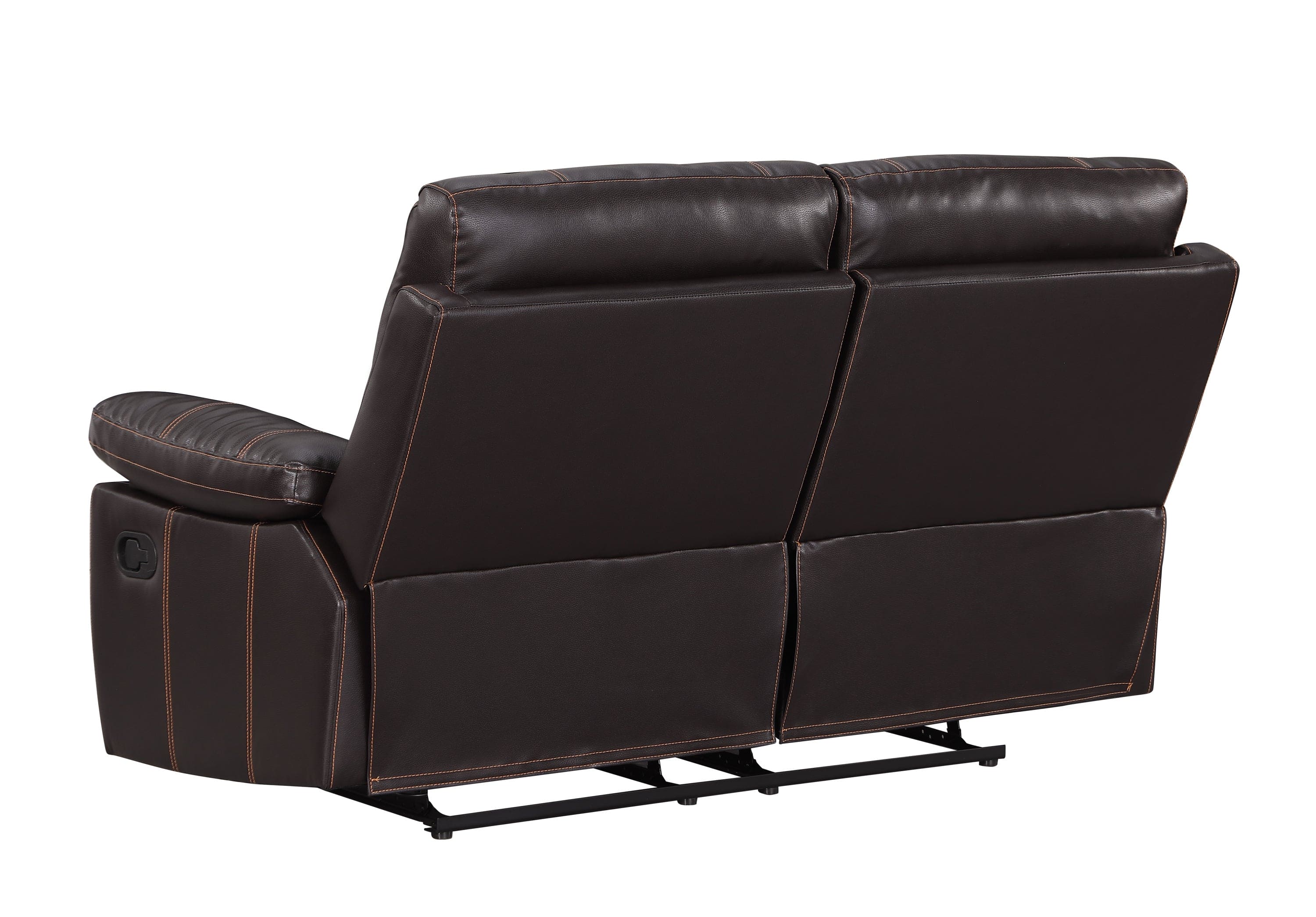 Global United Leather-Air Recliining  Loveseat