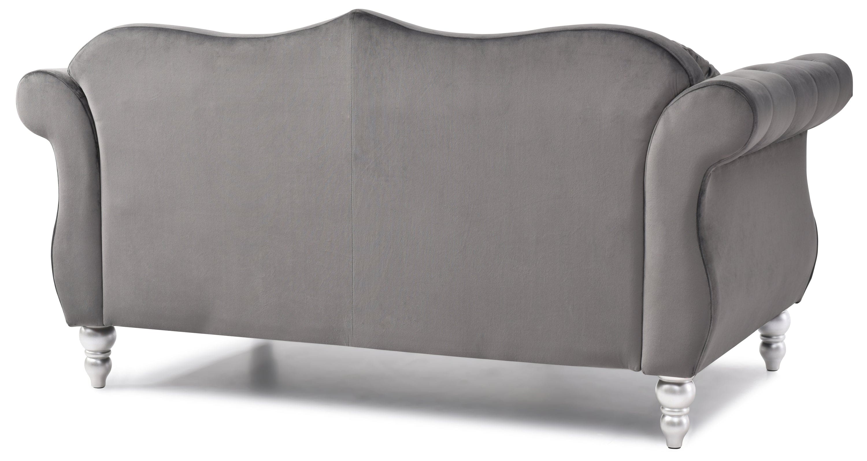 Glory Furniture Hollywood G0660A-L Loveseat , DARK GRAY