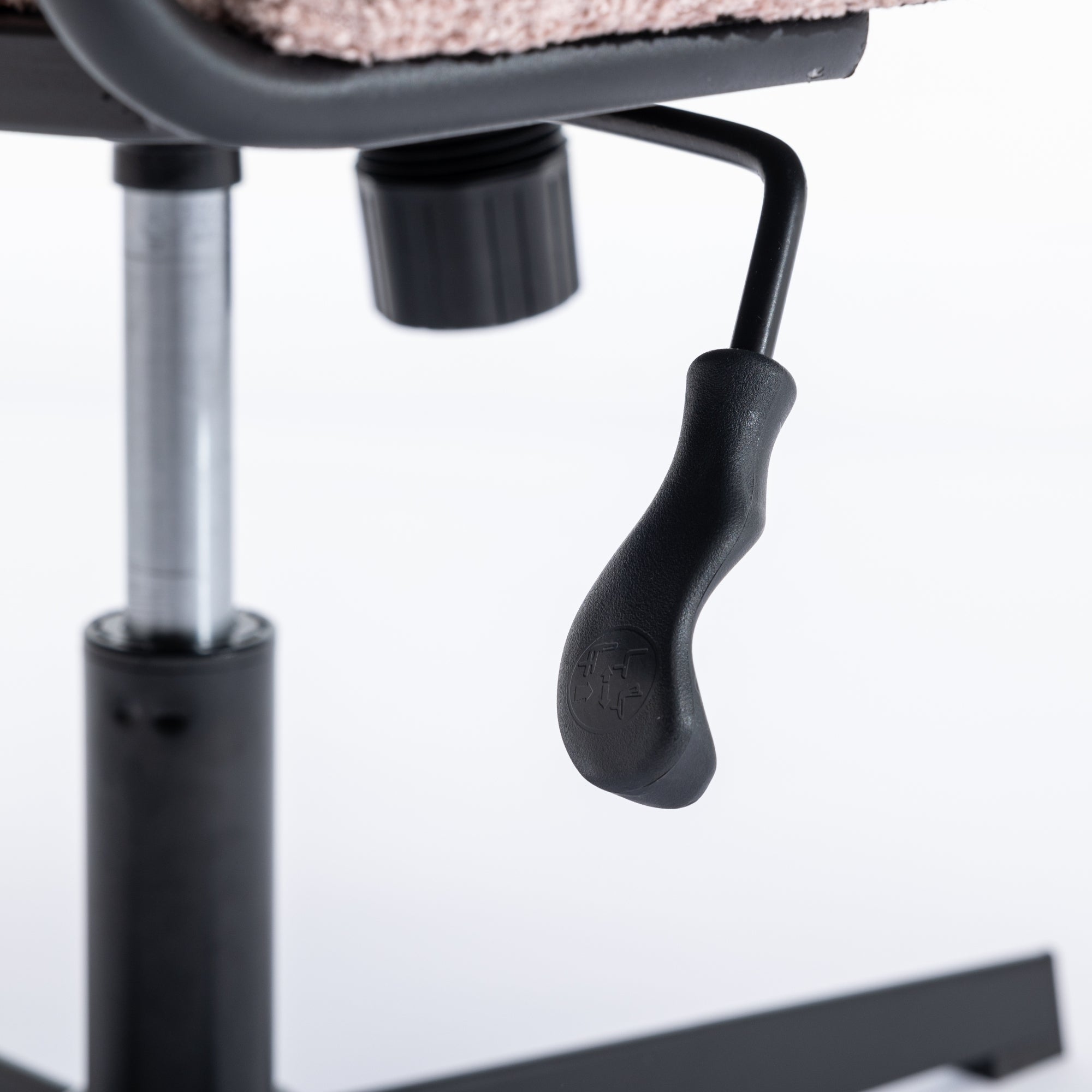 Armless Office Desk Chair No Wheels