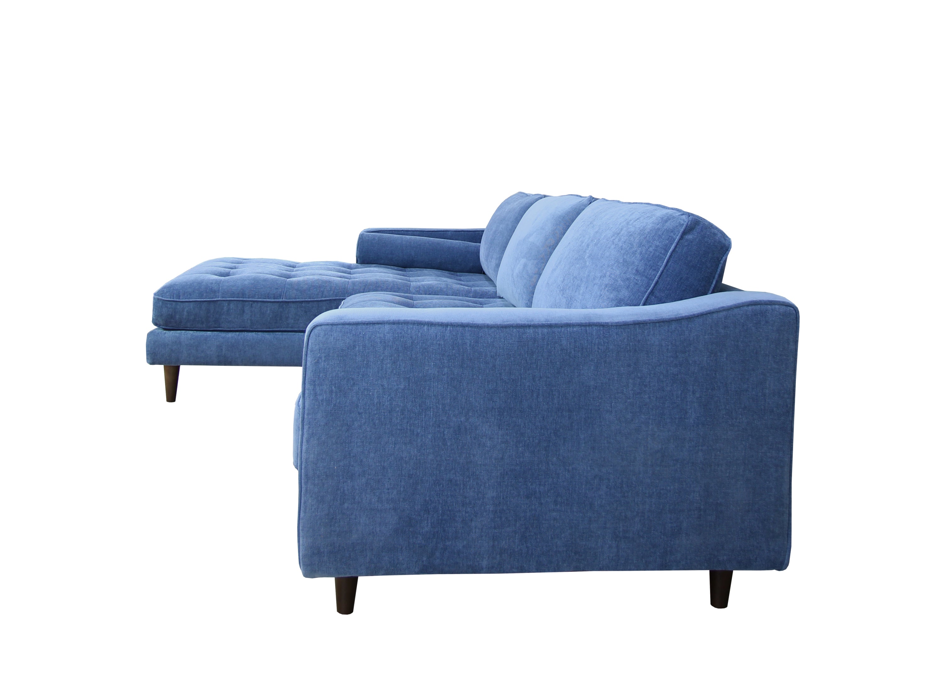 ANDERSON LAF SECTIONAL - DENIM BLUE