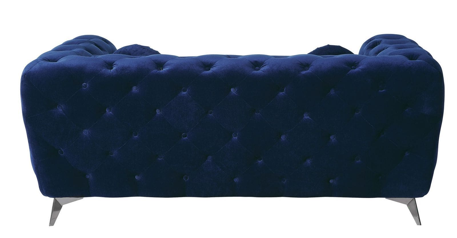 ACME Atronia Loveseat, Blue Fabric 54901