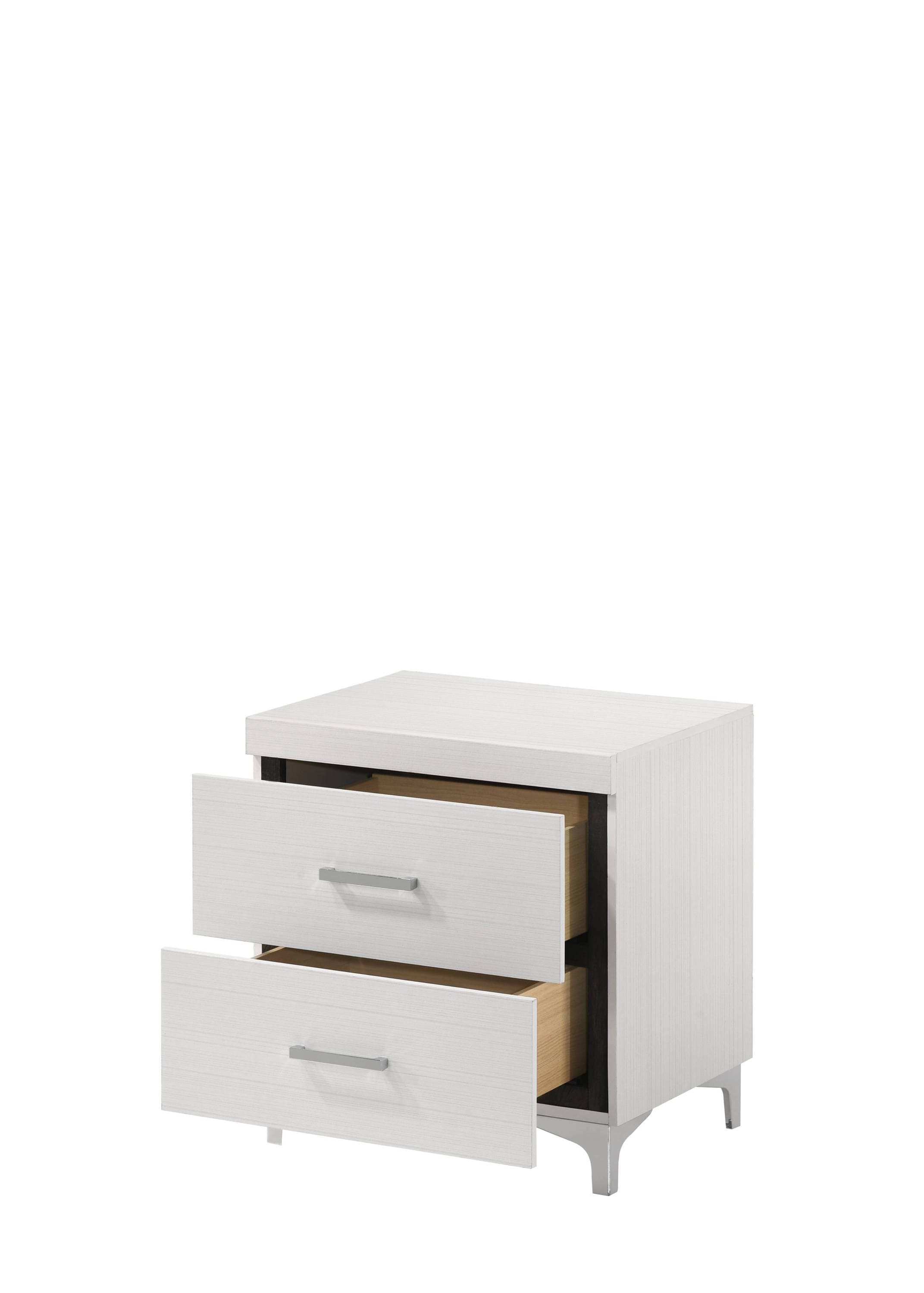 ACME Casilda Nightstand in White Finish BD00645