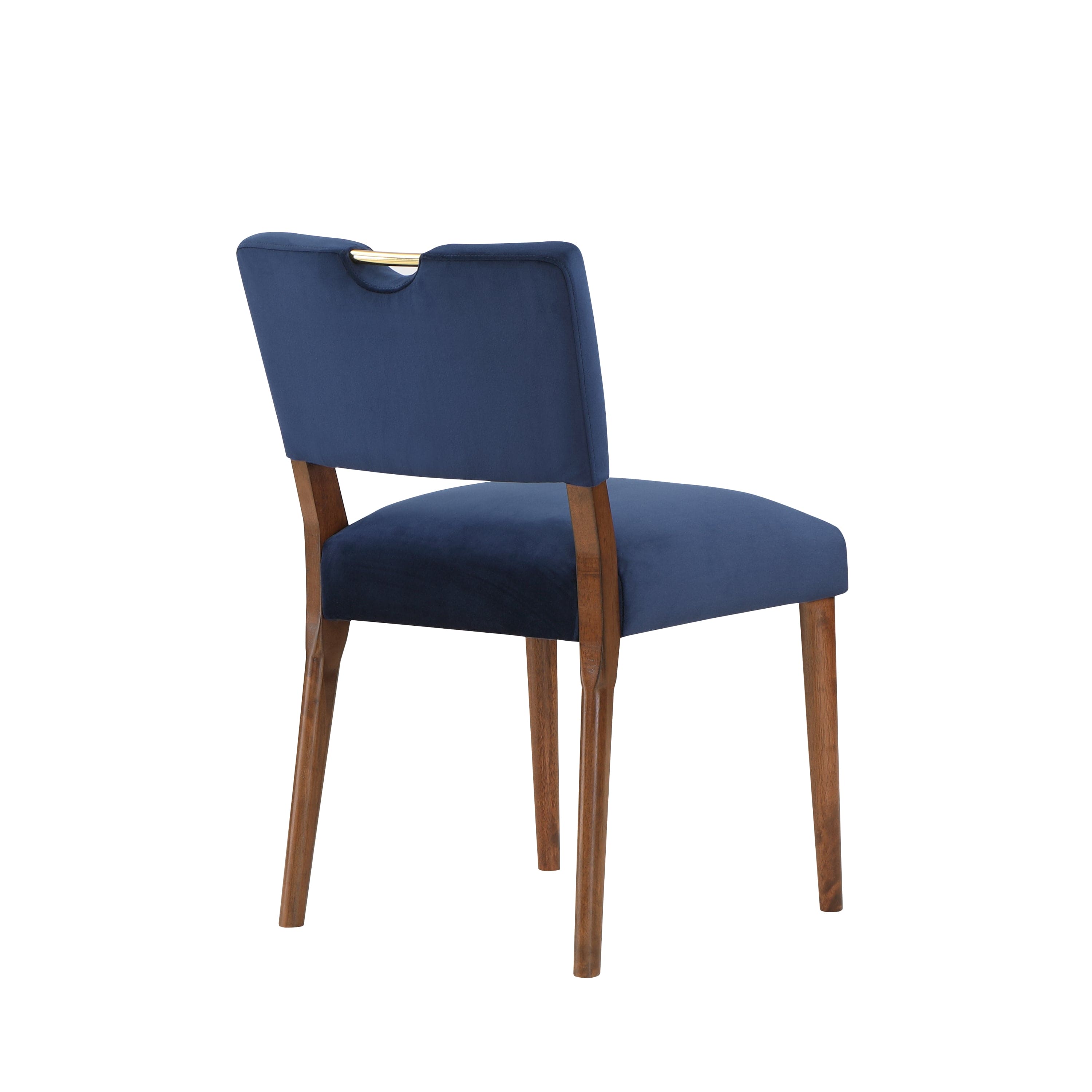 Bryson Navy Blue Velvet Dining Chair - Set of 2