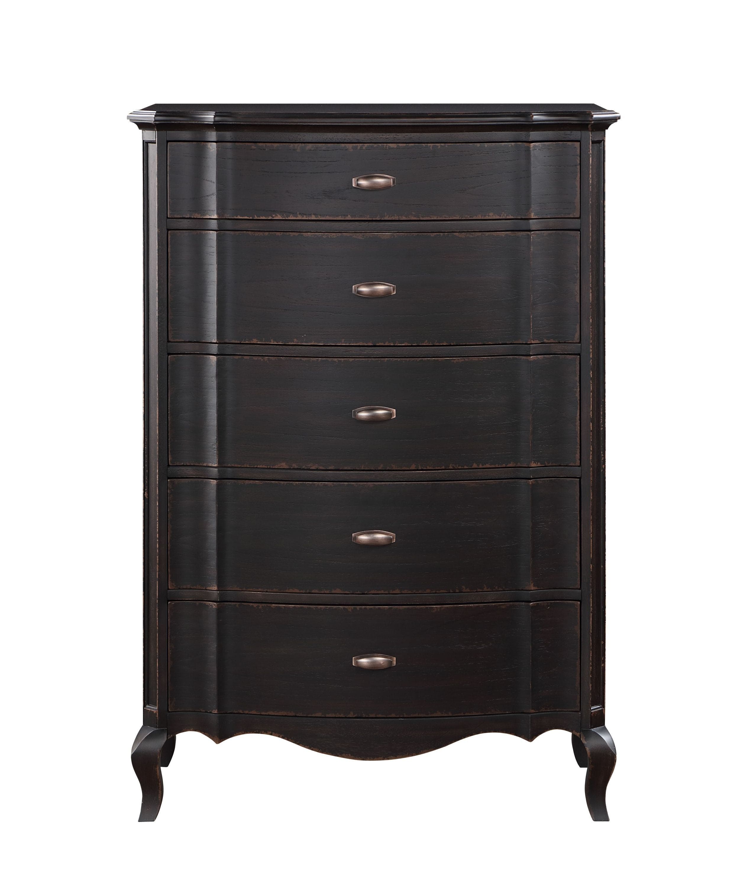 ACME Chelmsford Chest, Black Antique Finish BD02300