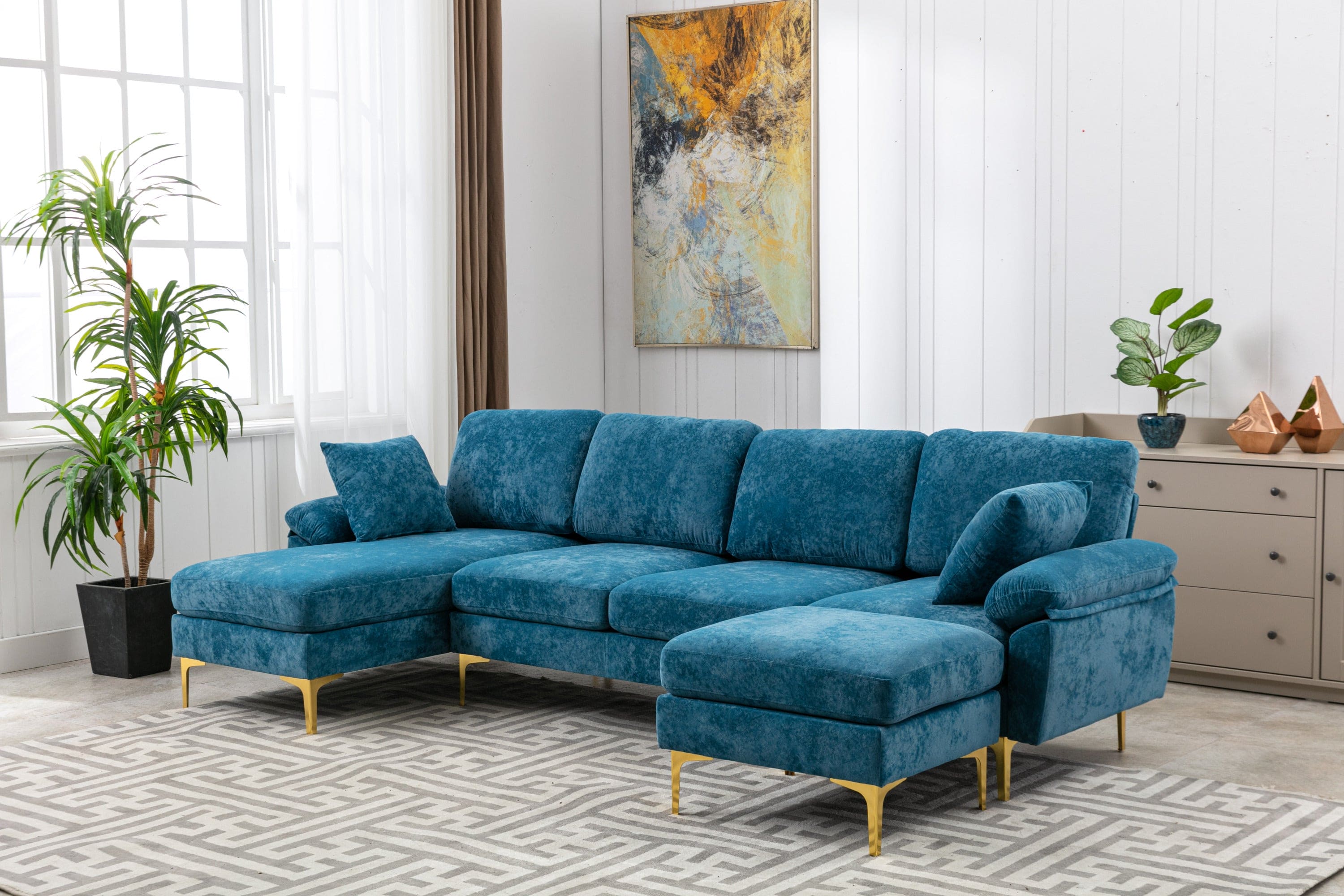 COOLMORE Accent sofa /Living room sofa sectional  sofa