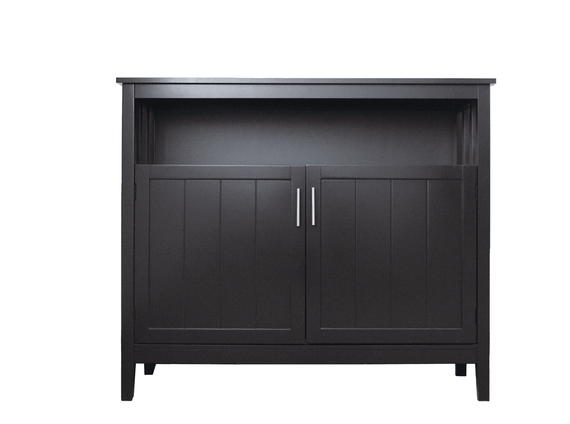 Kitchen Storage Sideboard And Buffet Server Cabinet-Brown Color