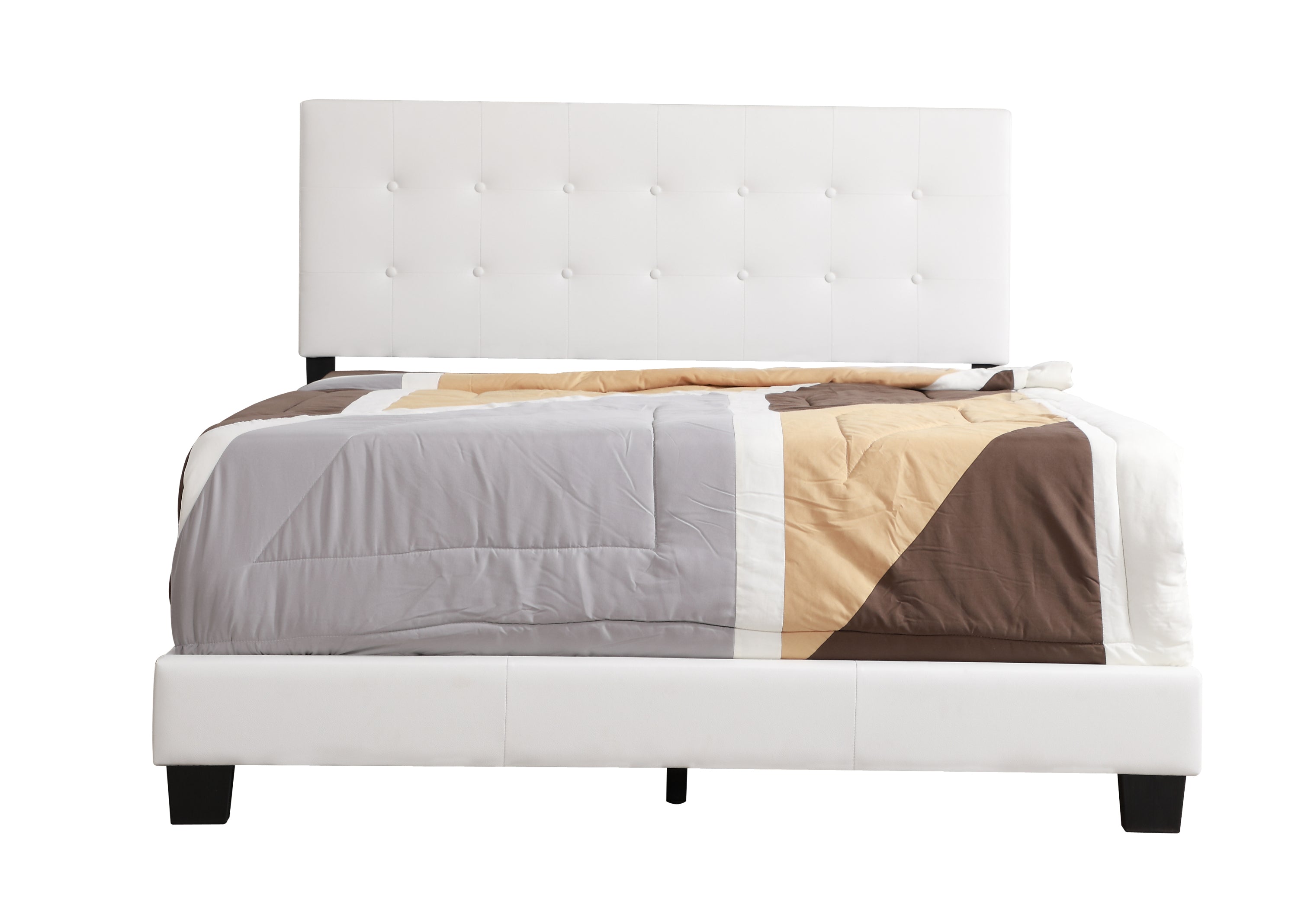 Glory Furniture Caldwell G1305-FB-UP Full Bed , WHITE