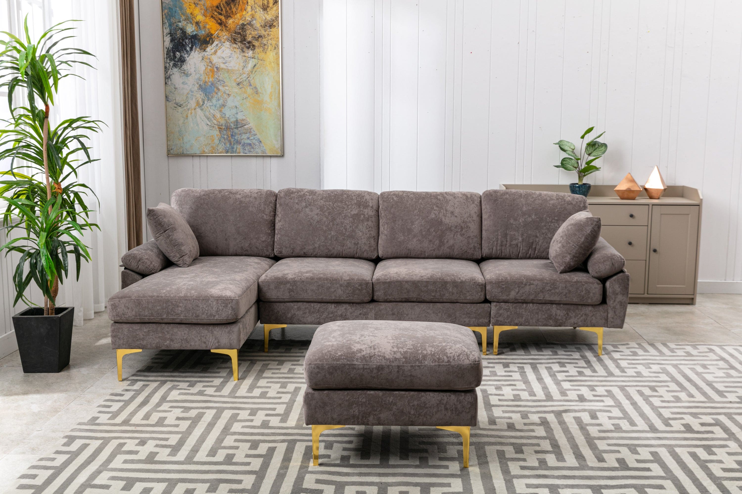 COOLMORE Accent sofa /Living room sofa sectional  sofa