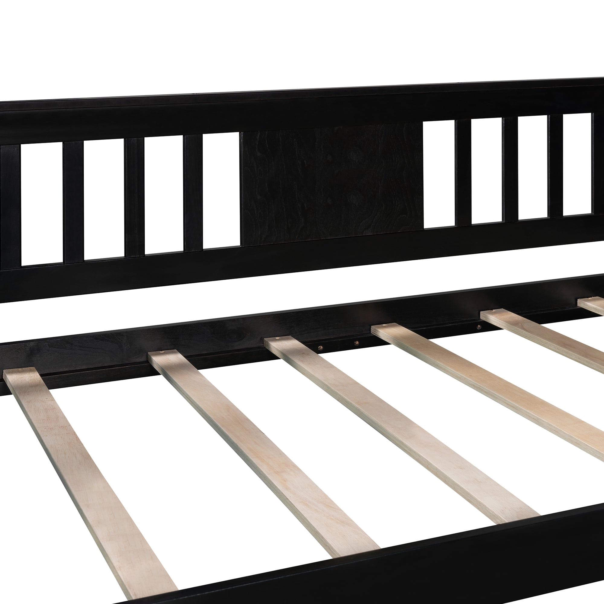 Twin size Daybed, Wood Slat Support, Espresso