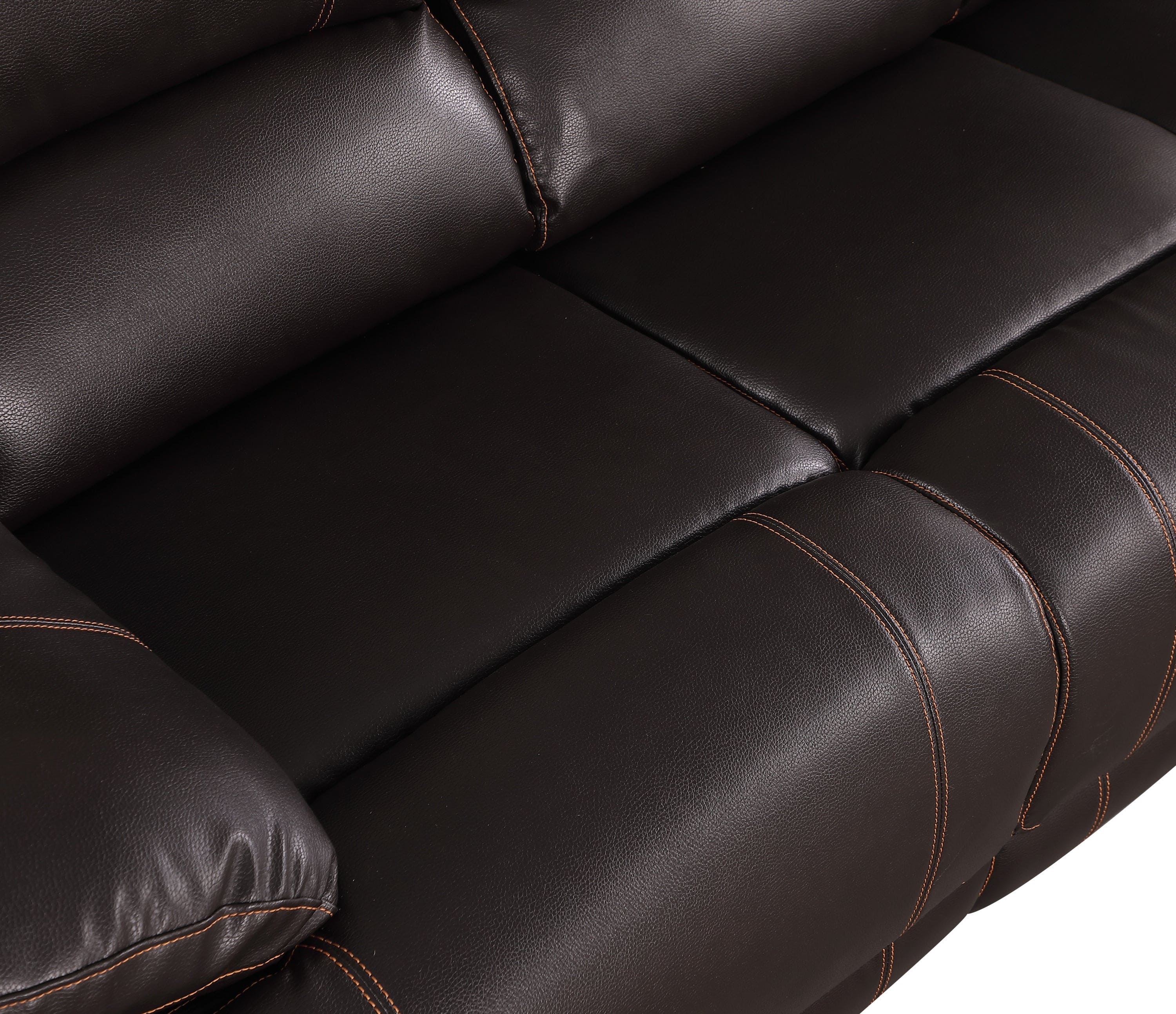 Global United Leather-Air Recliining  Loveseat