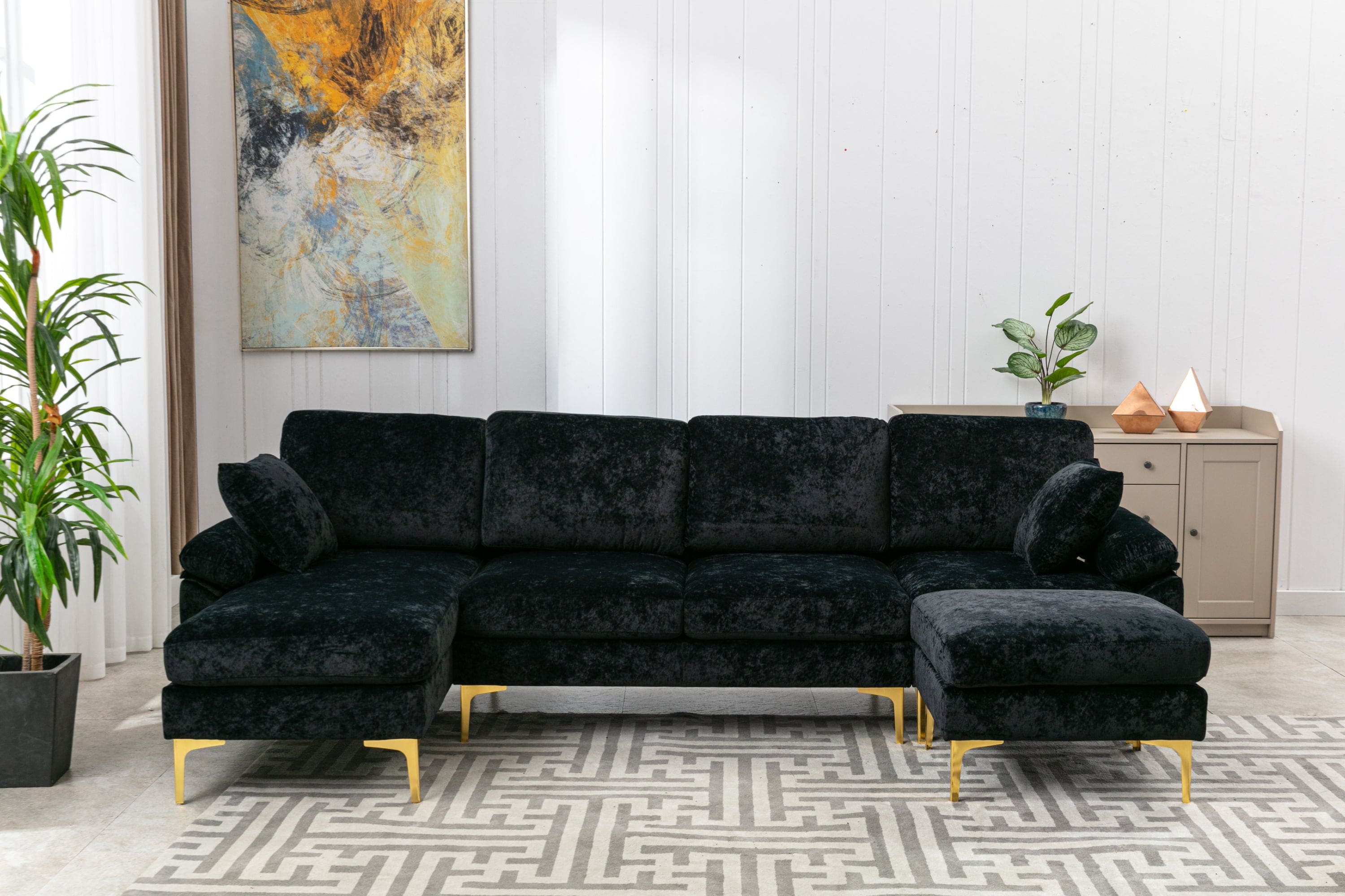 COOLMORE Accent sofa /Living room sofa sectional  sofa