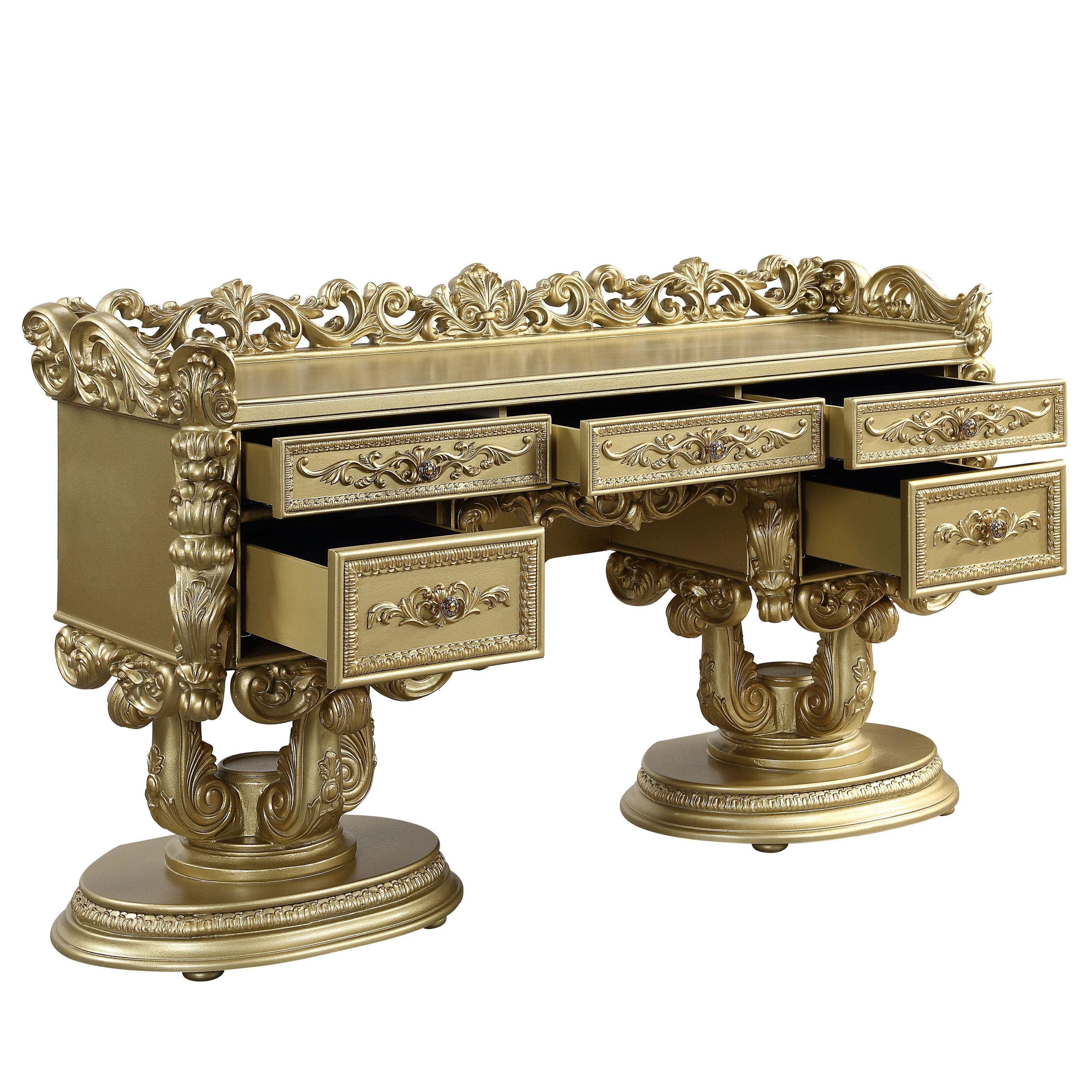 ACME Bernadette VANITY Gold Finish BD01477