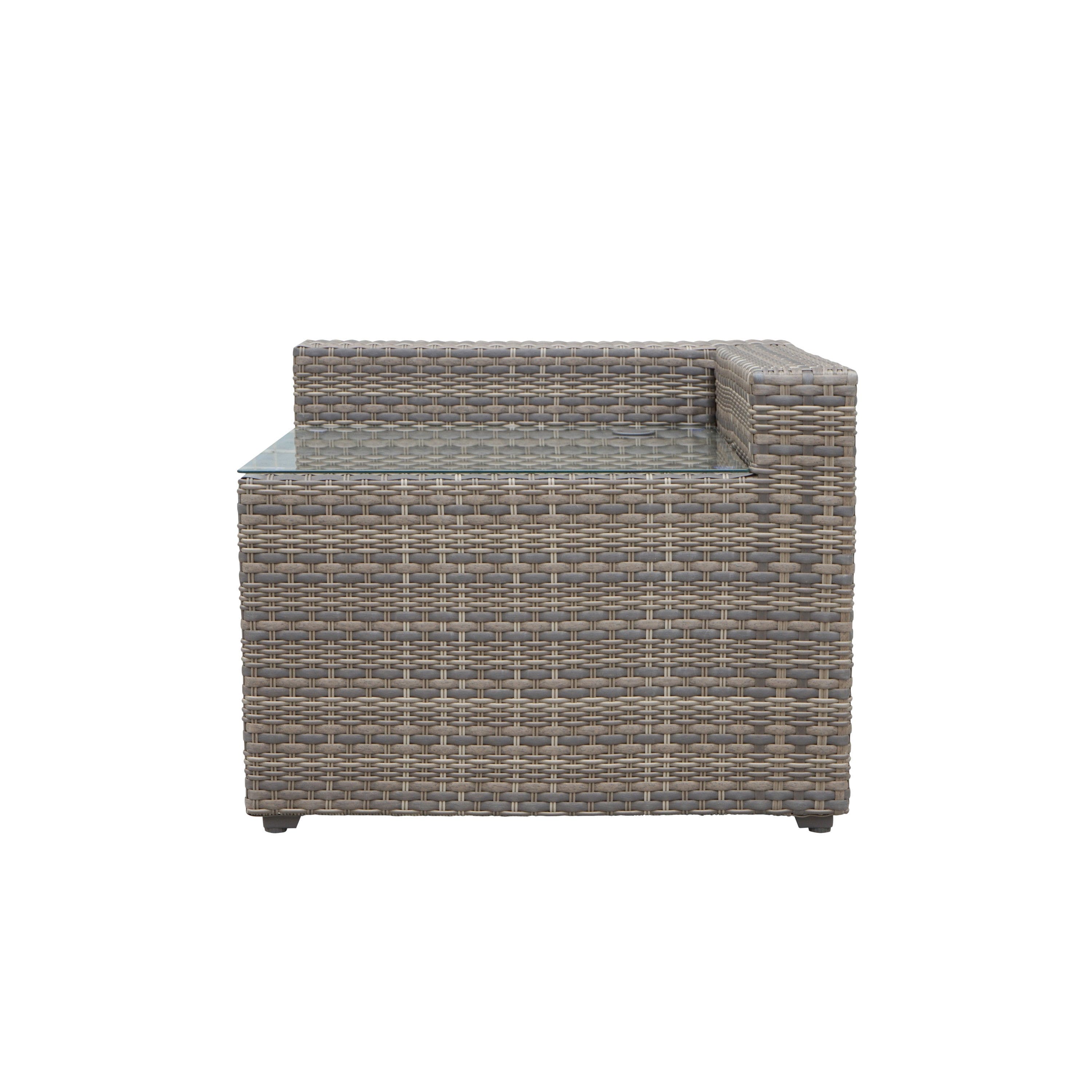 Weather-Resistant Sectional - Stain and Fade Resistant, Removable Cushions - Outdoor Comfort, Indoor Looks