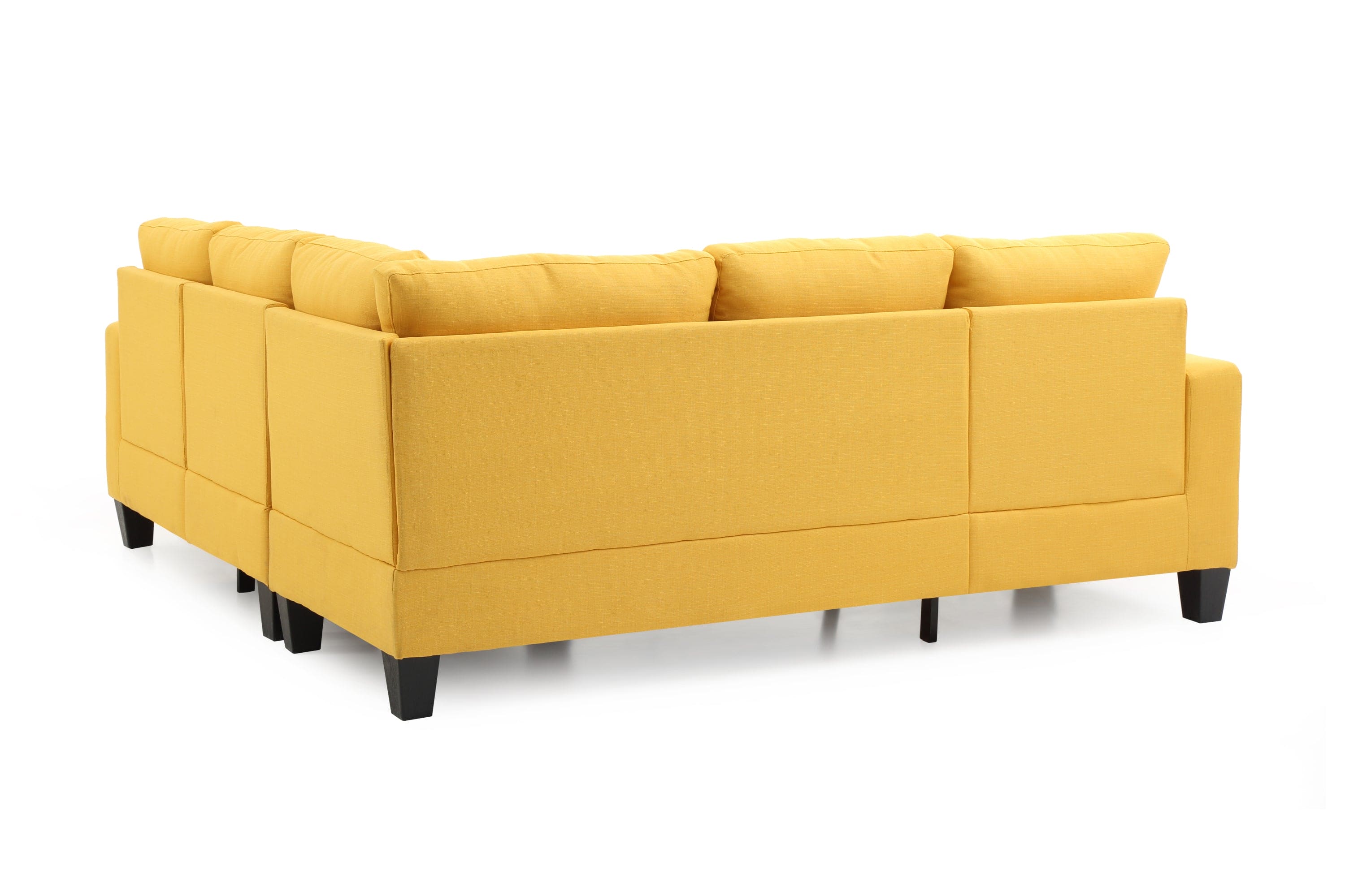 Glory Furniture Newbury G470B-SC Sectional, YELLOW