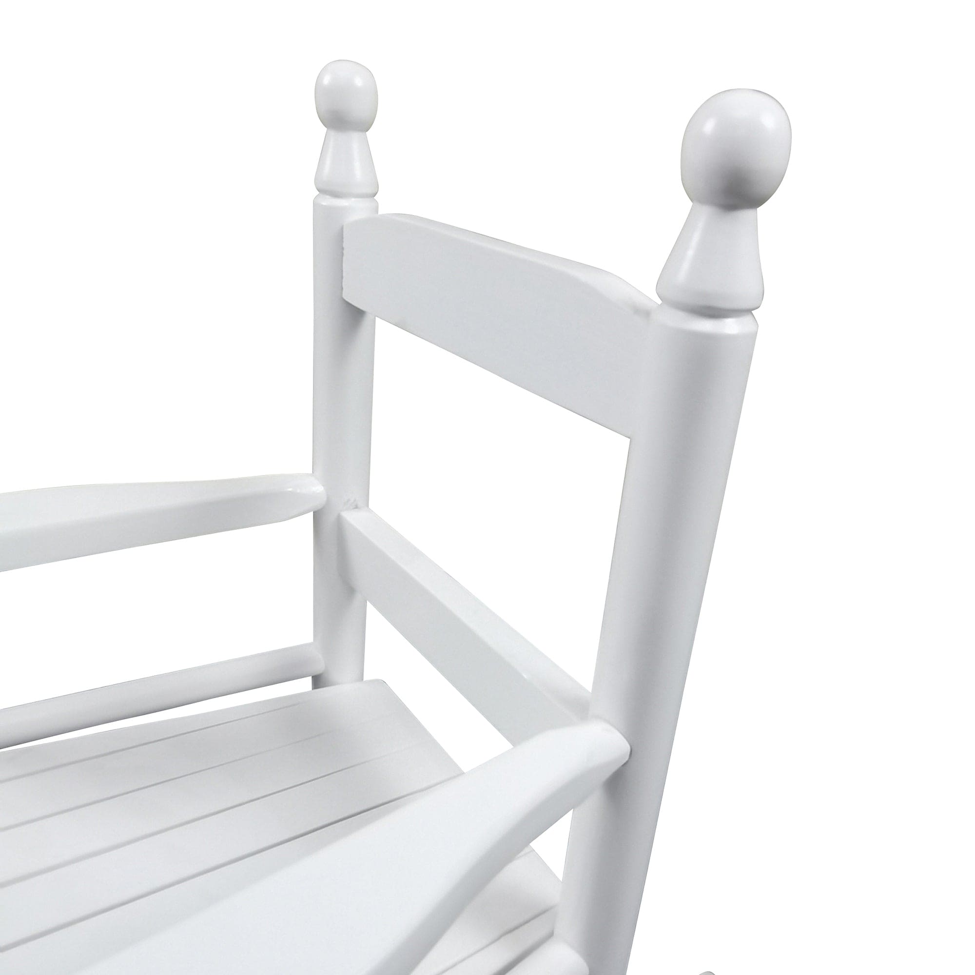 Children's  rocking white chair- Indoor or Outdoor -Suitable for kids-Durable