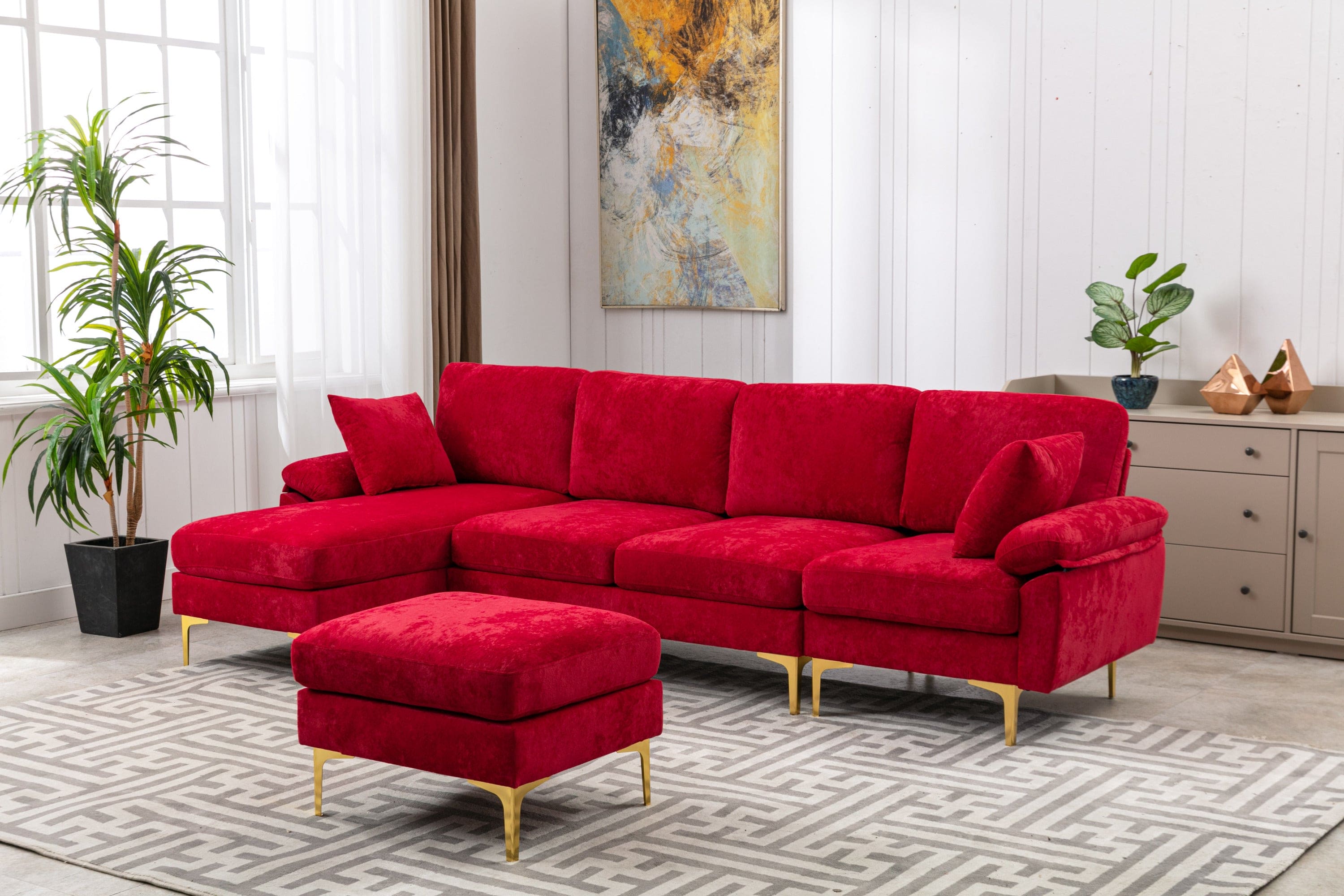 COOLMORE Accent sofa /Living room sofa sectional  sofa