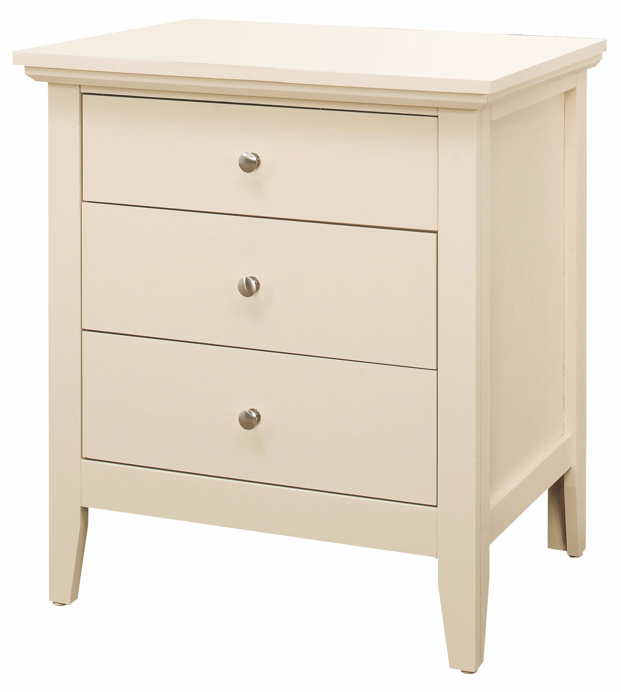 Glory Furniture Hammond G5475-N 3 Drawer Nightstand , Beige