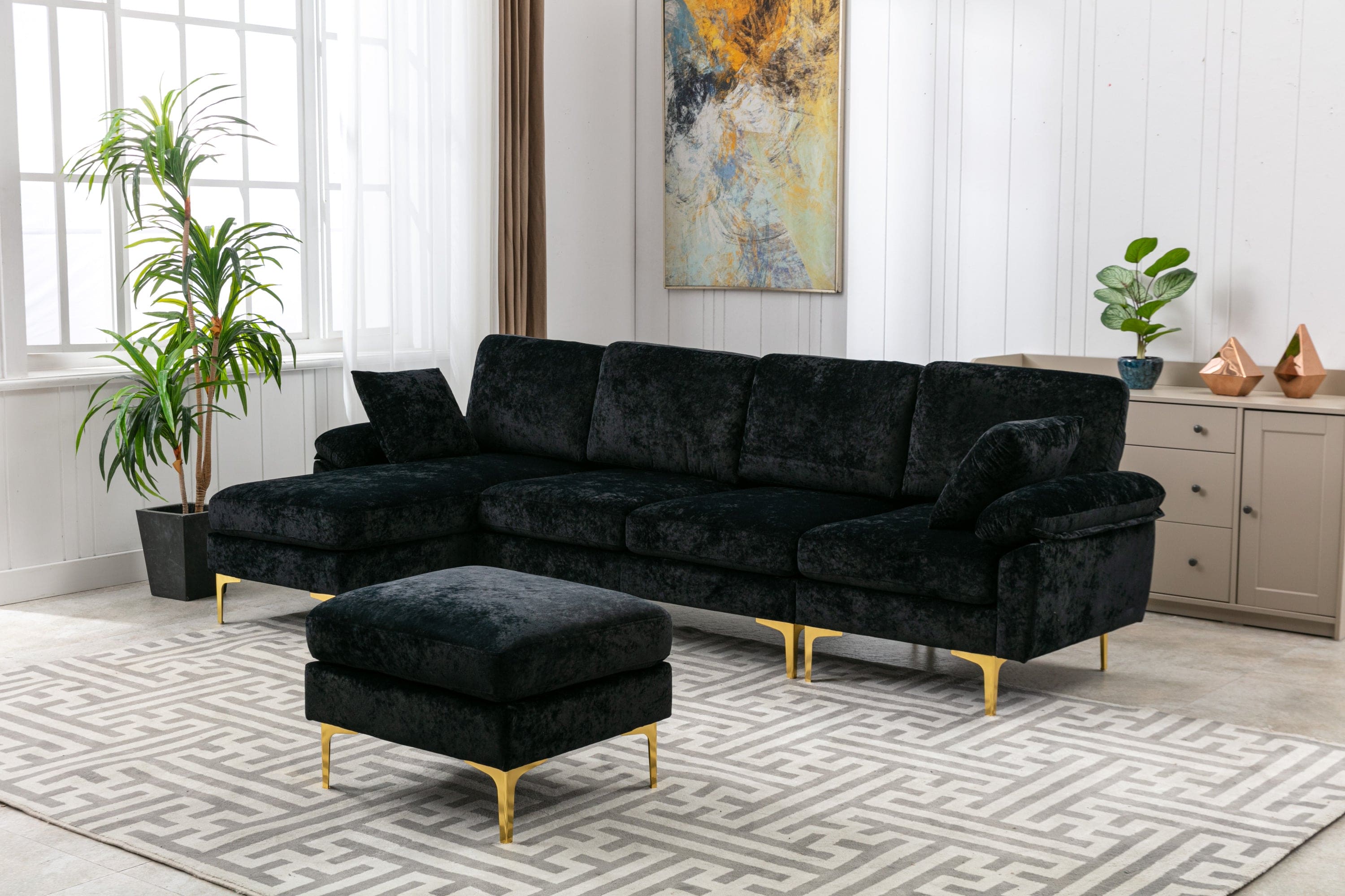 COOLMORE Accent sofa /Living room sofa sectional  sofa