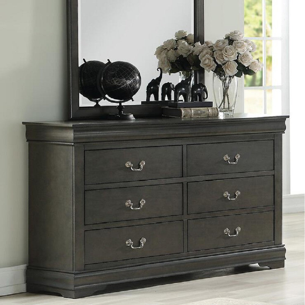 ACME Louis Philippe Dresser in Dark Gray 26795