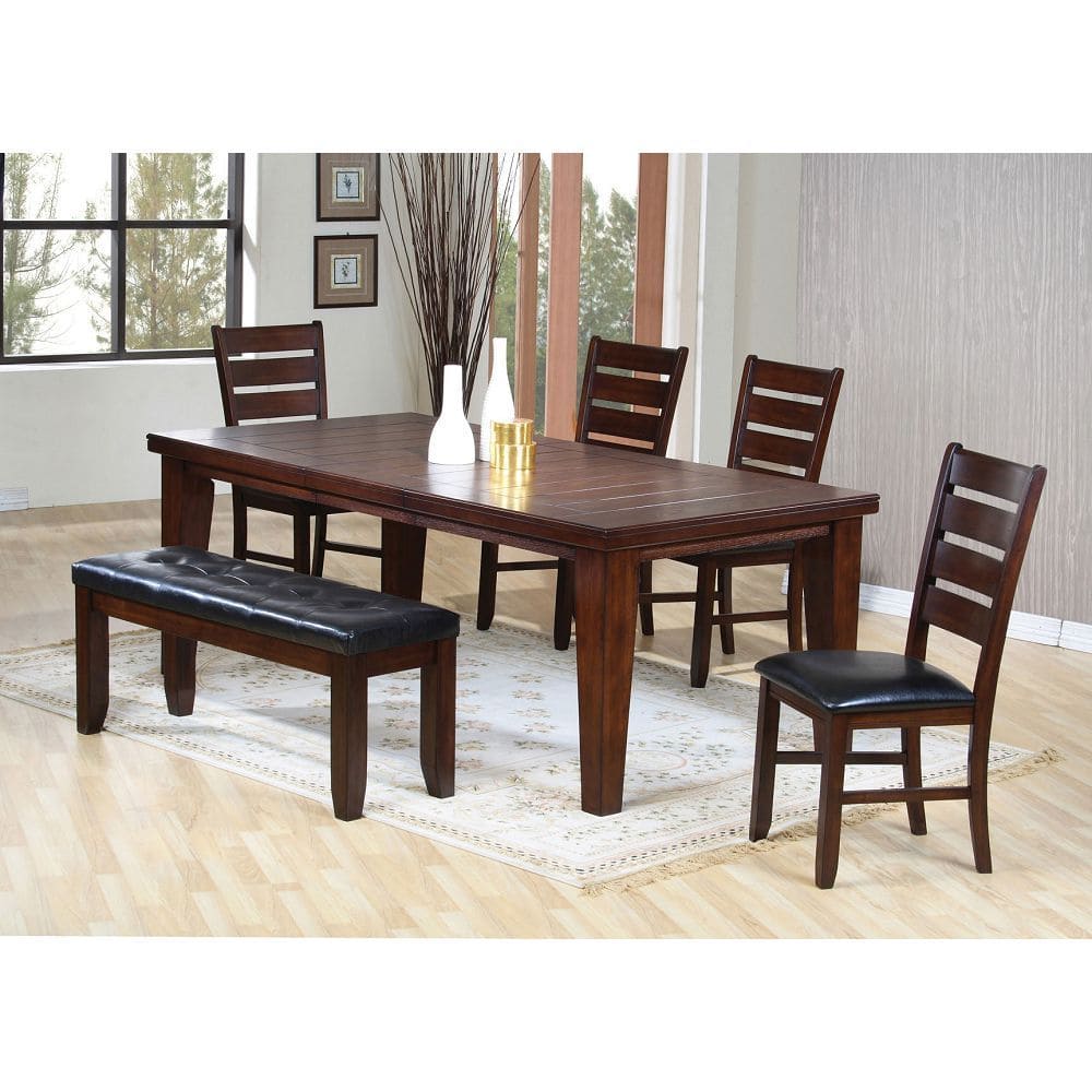 ACME Urbana Dining Table in Cherry 04620