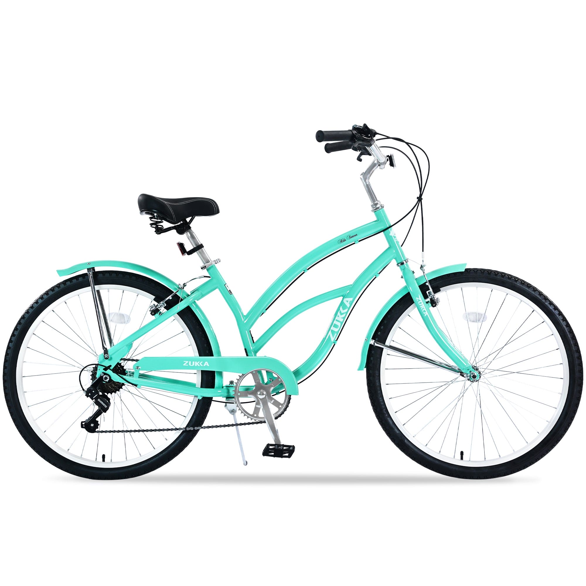 7 Speed Bicycles,  Multiple Colors 26"Inch  Beach Cruiser Bike