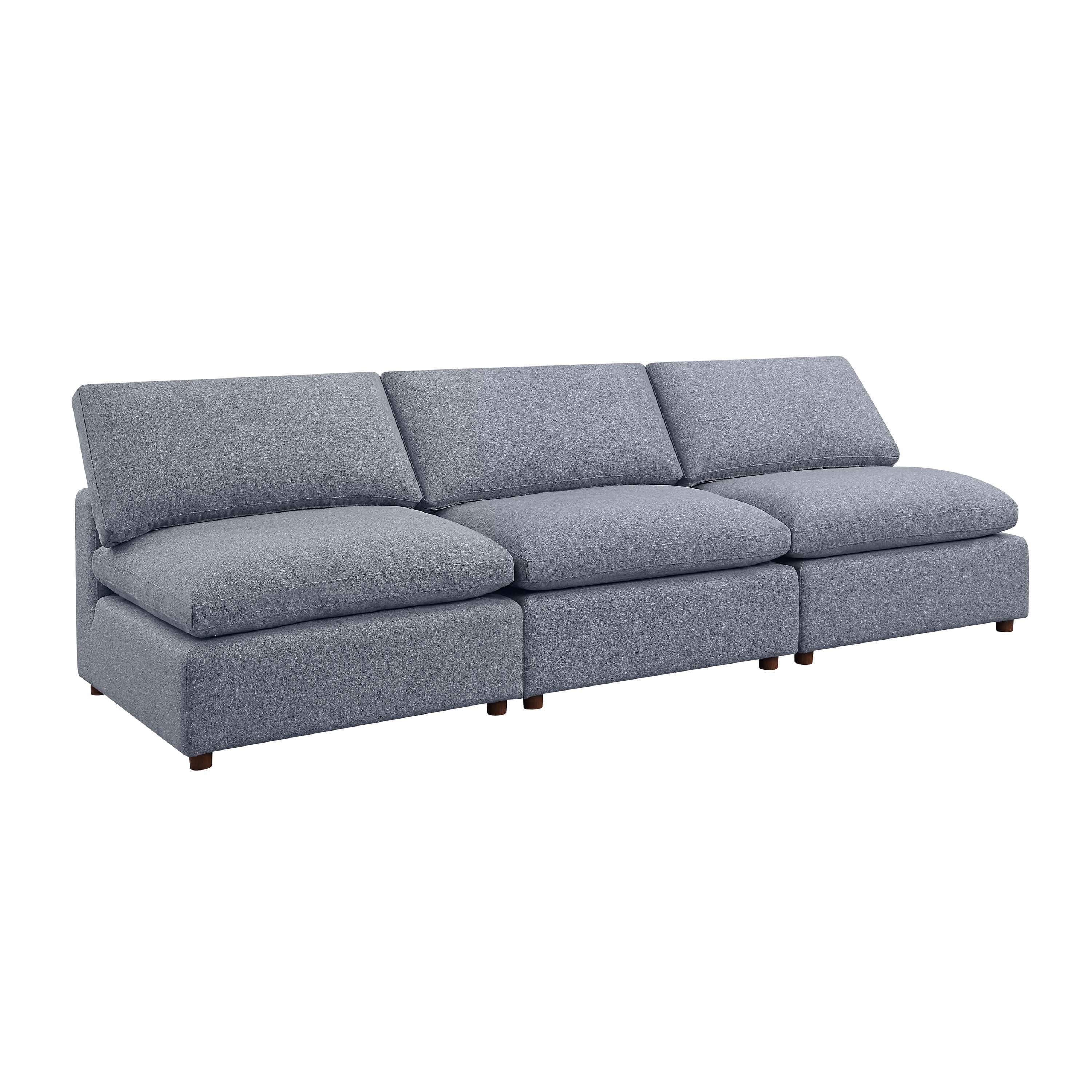 Modern Modular Sectional Sofa Set, Self-customization Design Sofa, Grey