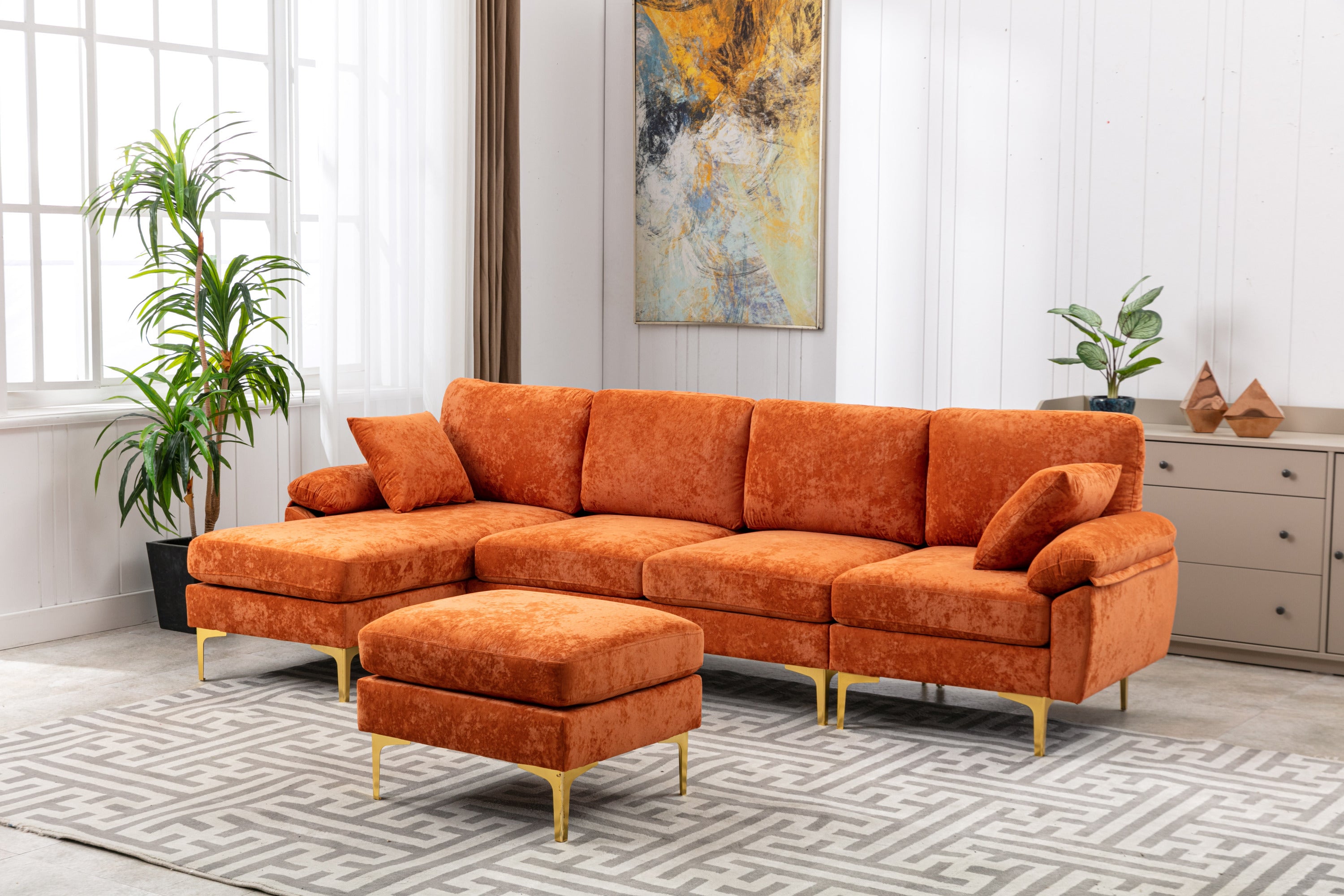 COOLMORE Accent sofa /Living room sofa sectional  sofa