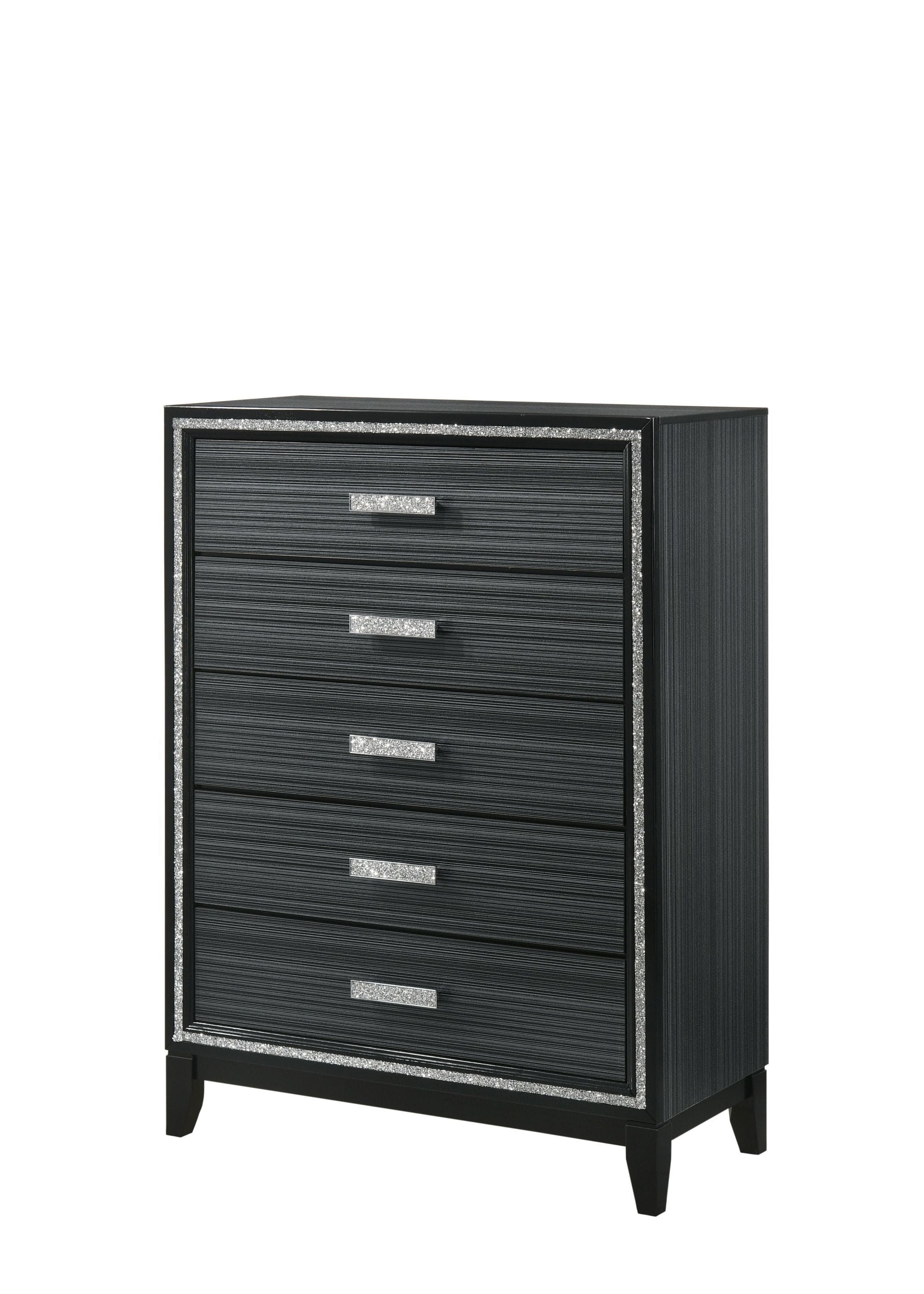 ACME Haiden Chest, Weathered Black Finish 28436