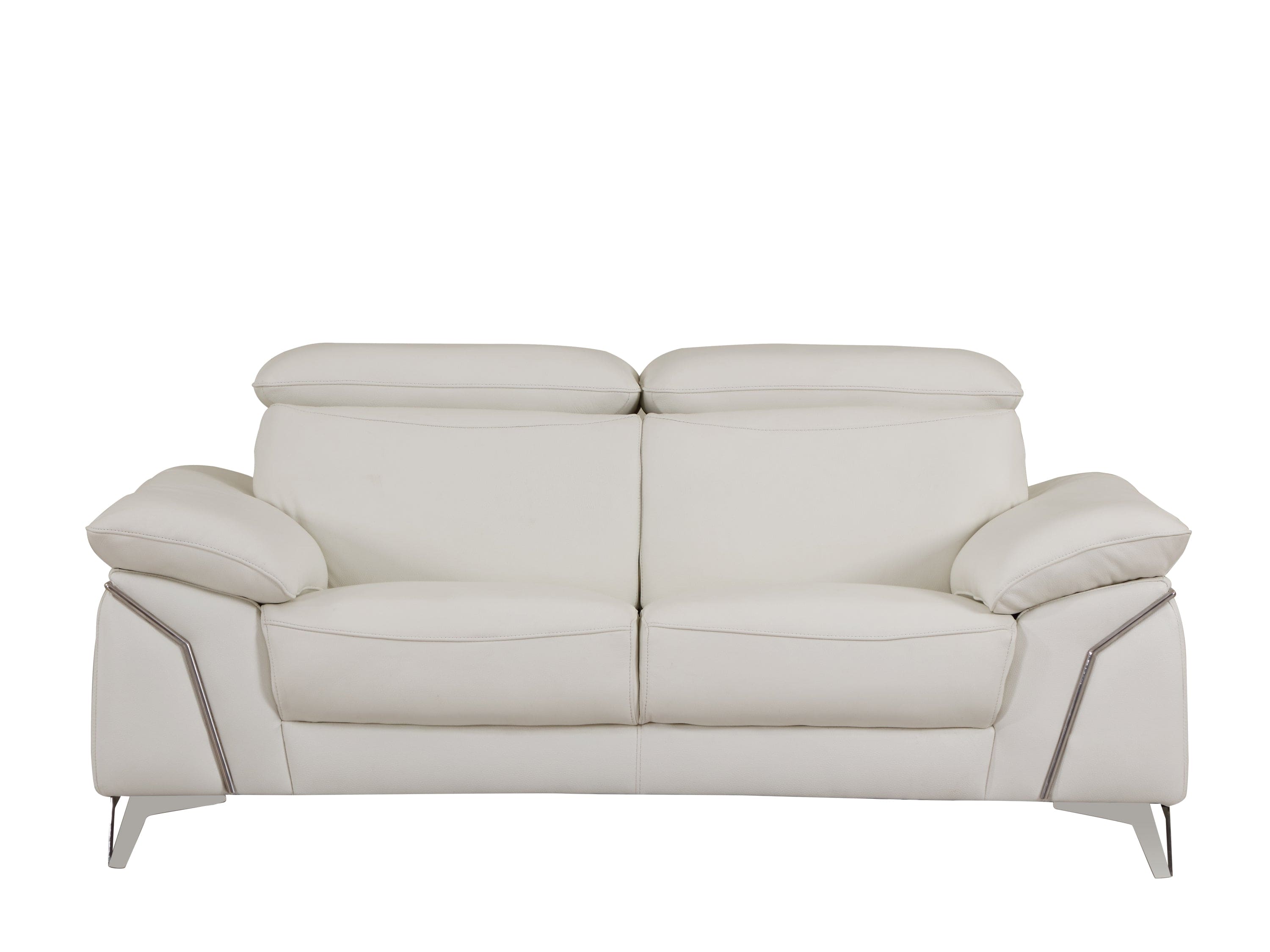 Global United Top Grain Italian Leather Loveseat