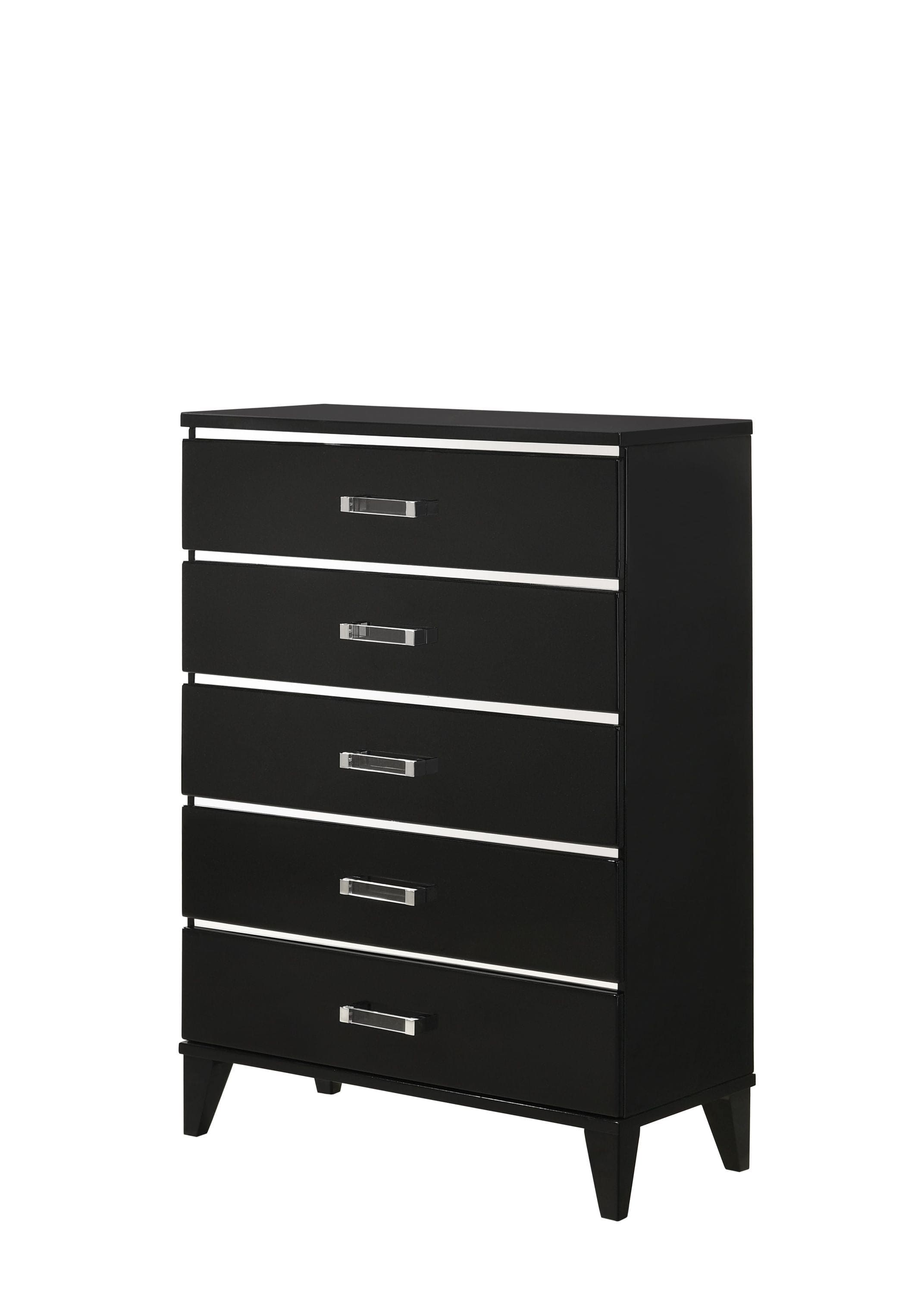 ACME Chelsie Chest• Black Finish 27416