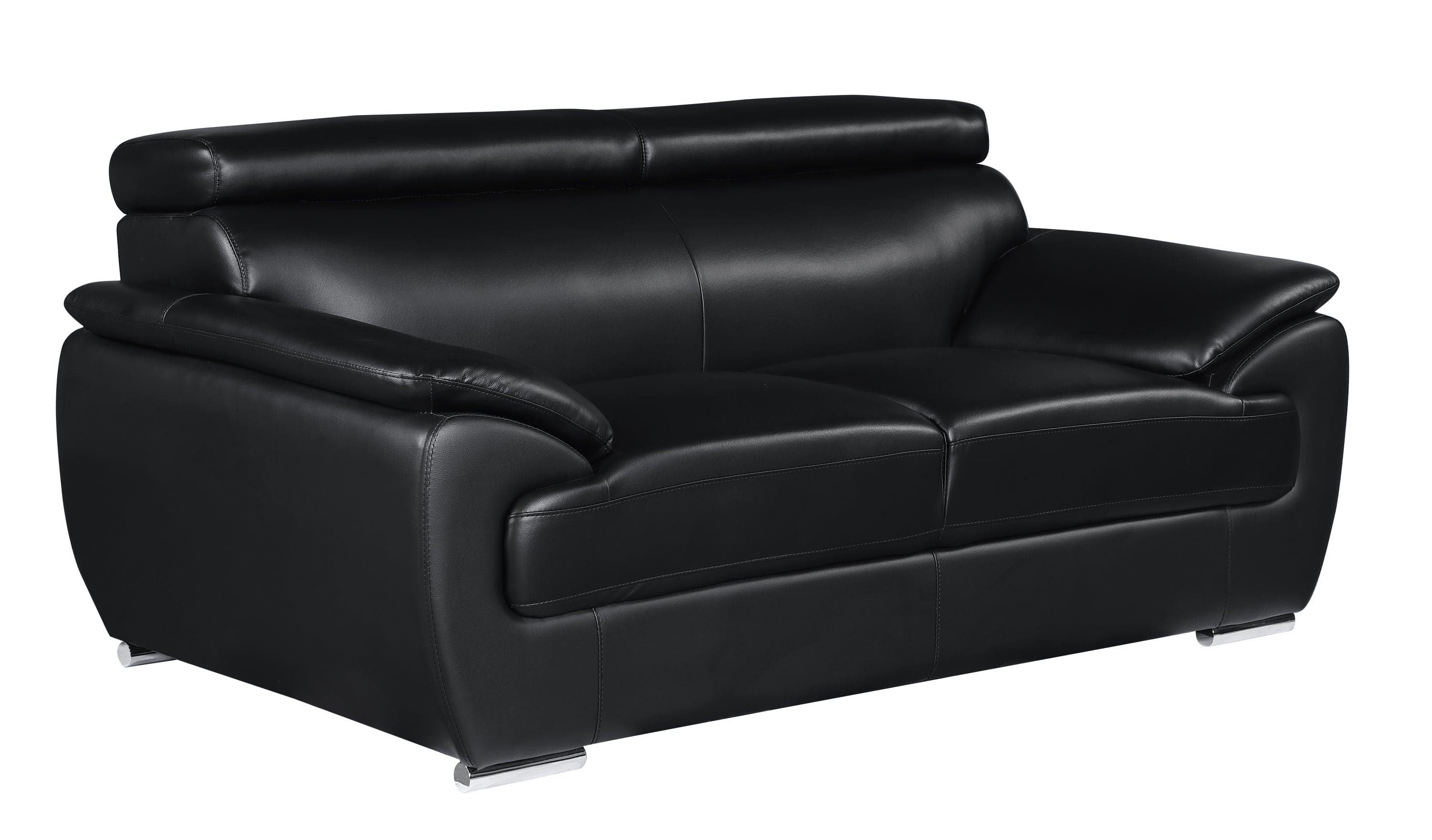 Genuine Leather Loveseat